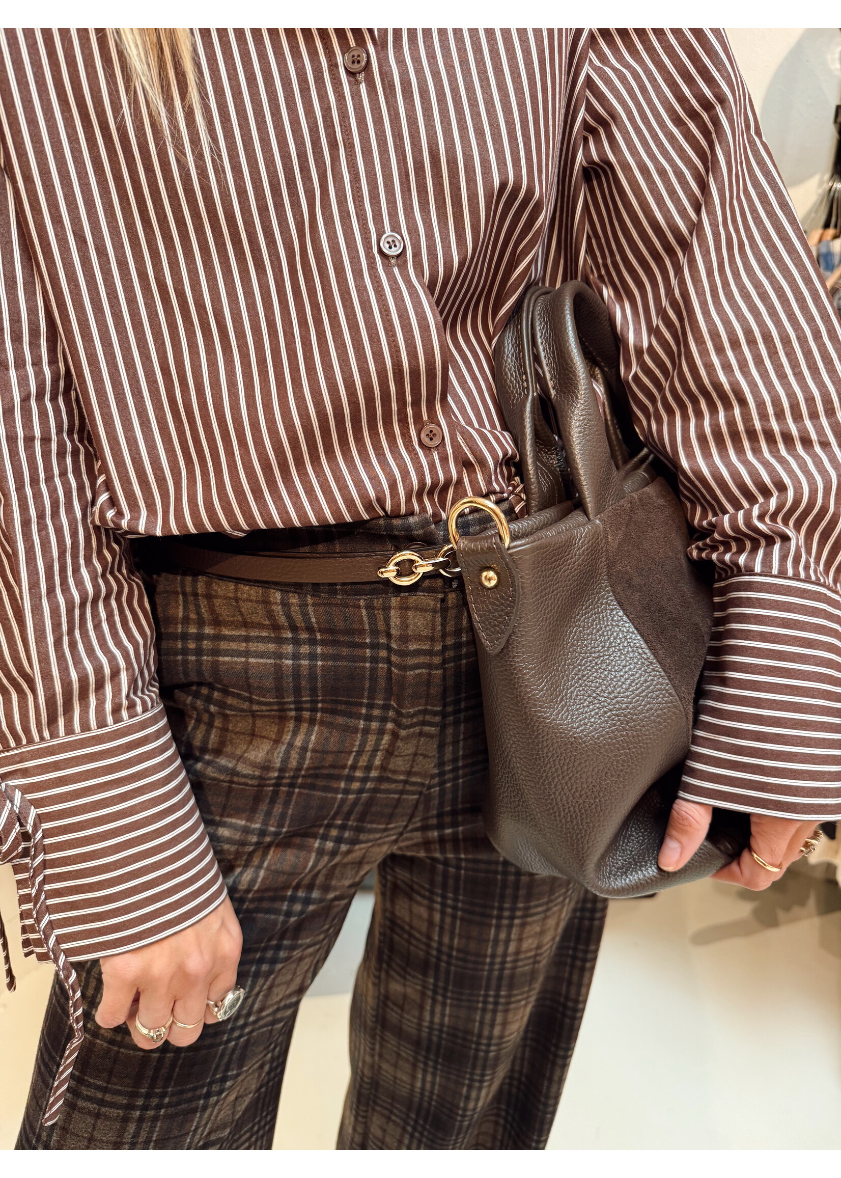 Bag Brown - Suede Leather