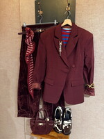 Bag Bordeaux - Suede