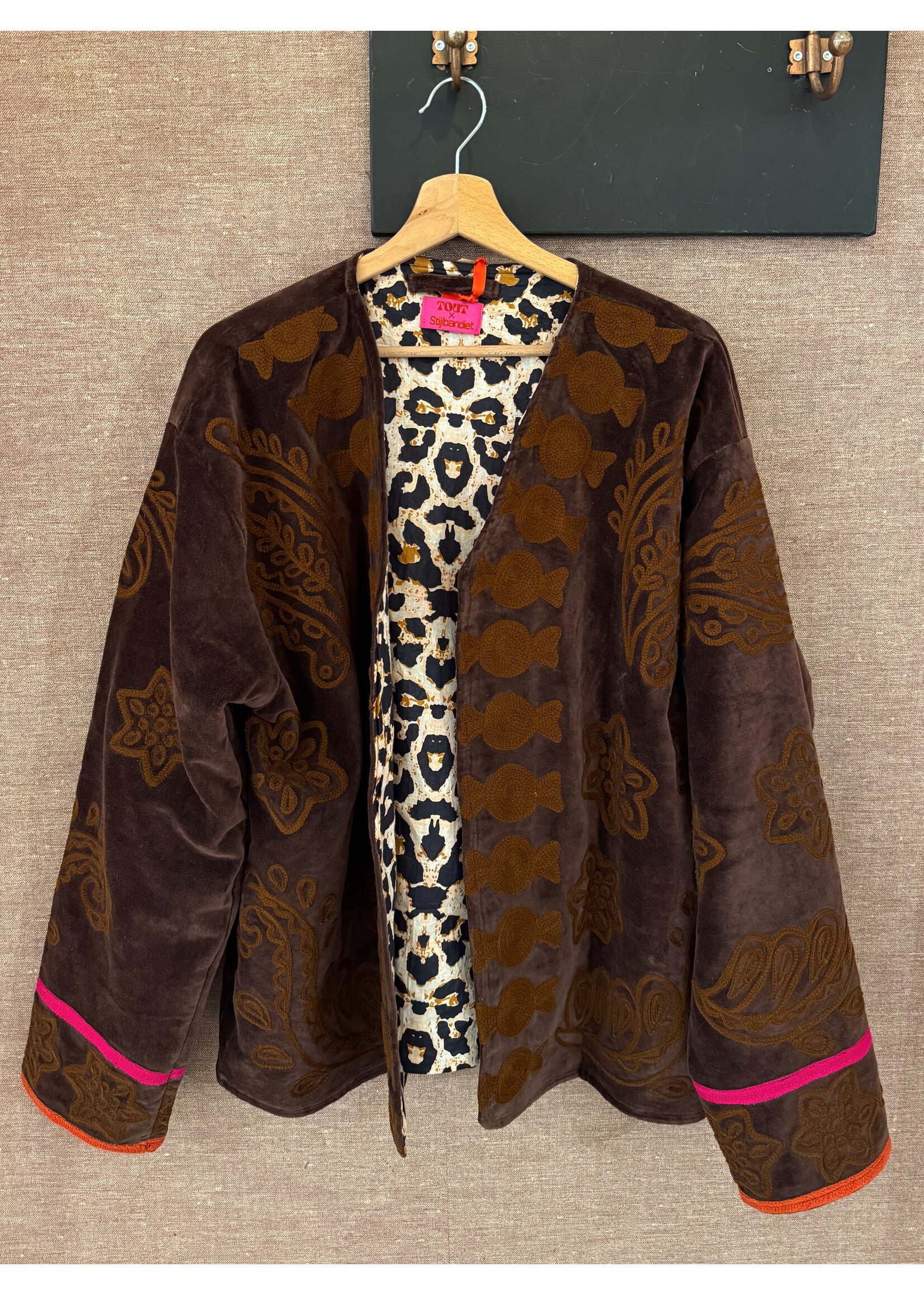 Stijlbandiet Jacket - Velours Snake