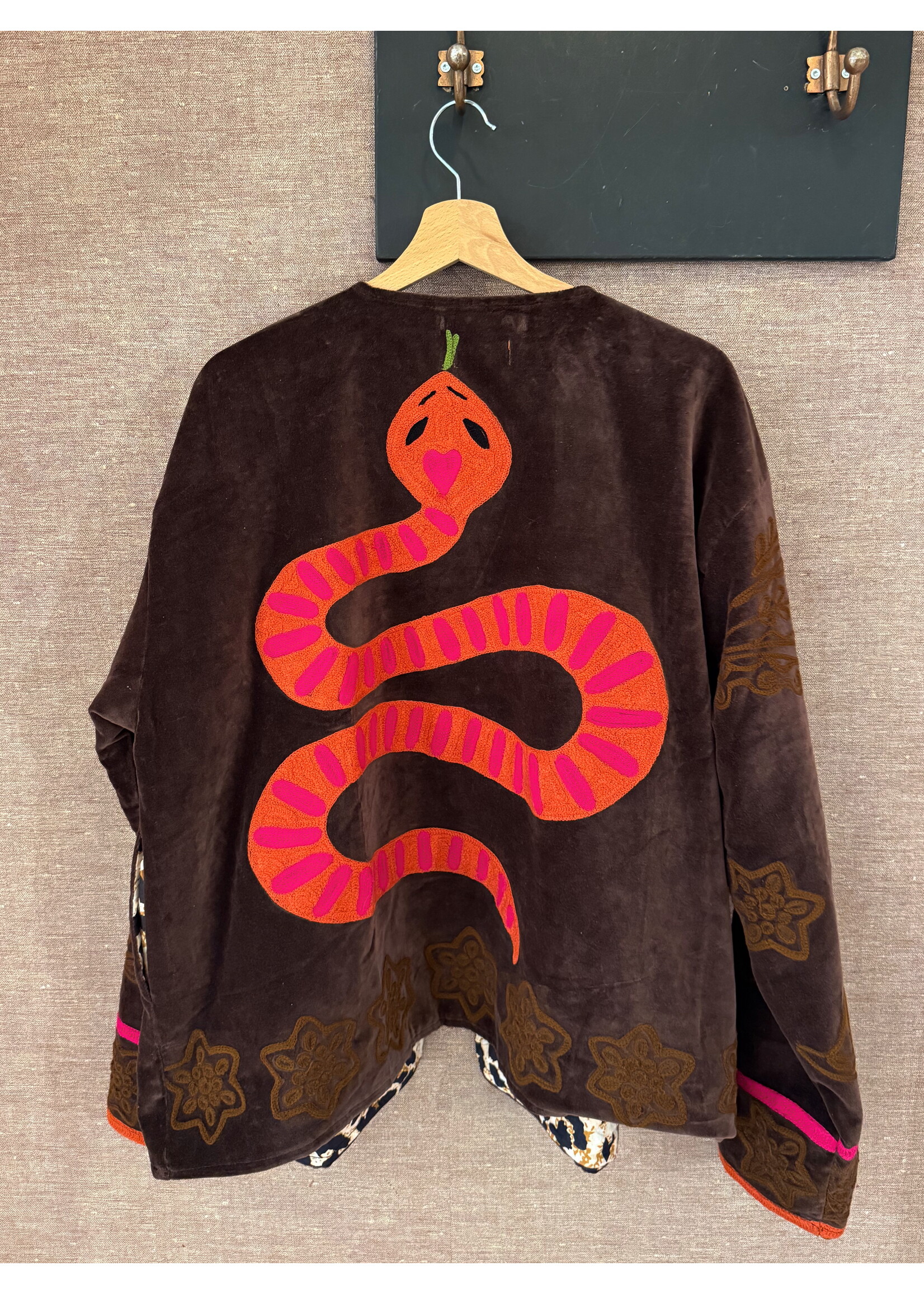 Stijlbandiet Jacket - Velours Snake