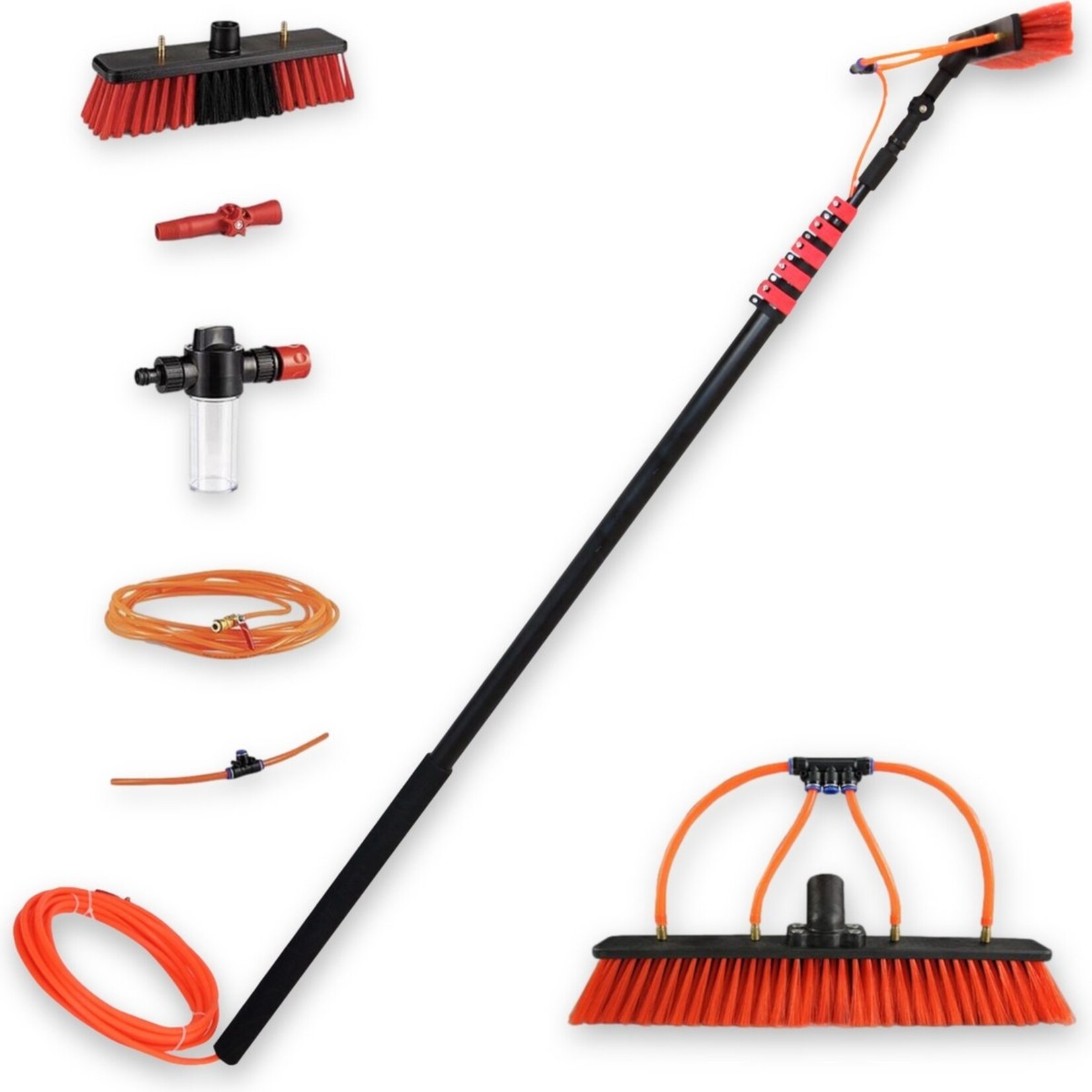 Shine for your daily cleaning Shine Telescopische Wasborstel / Uitschuifbare Waterborstel - 4,6 Meter