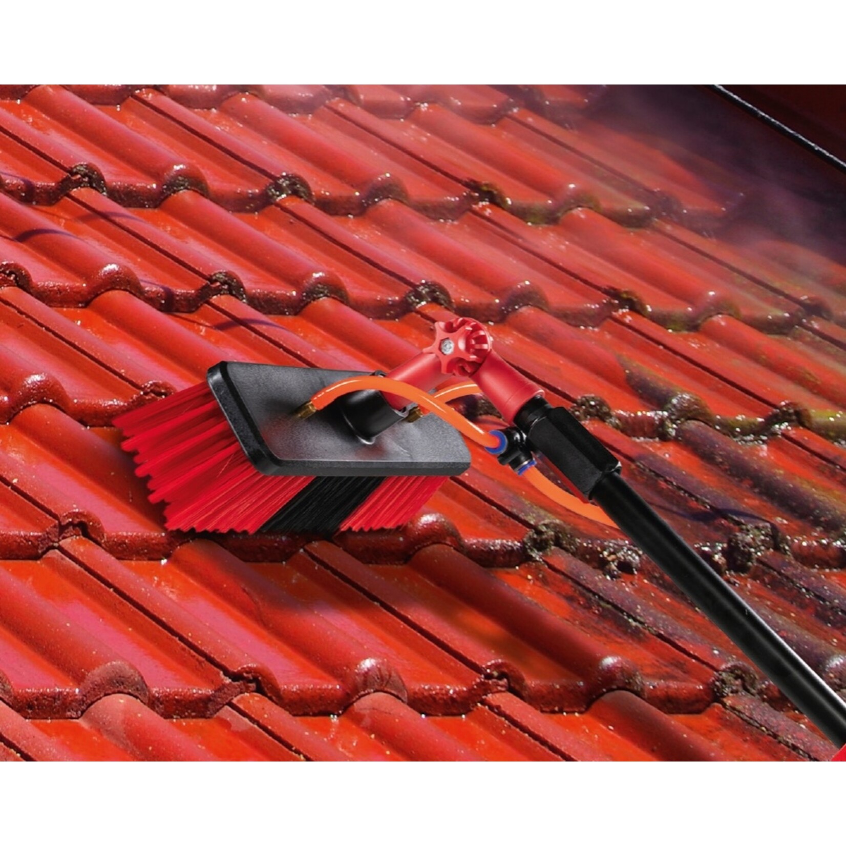Shine for your daily cleaning Shine Uitschuifbare Waterborstel XXL / Telescopische Wasborstel - 7 Meter