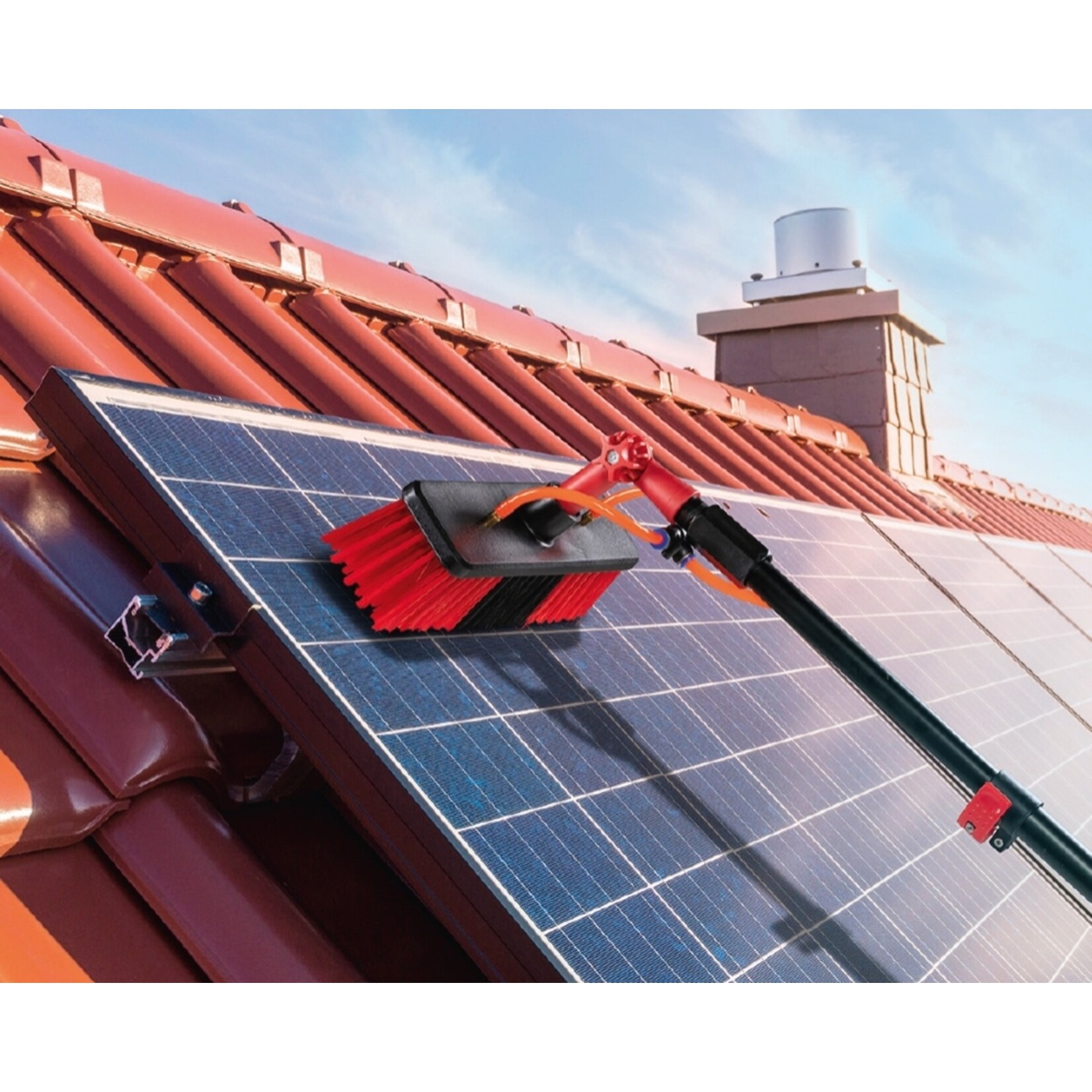 Shine for your daily cleaning Shine Uitschuifbare Waterborstel XXL / Telescopische Wasborstel - 7 Meter