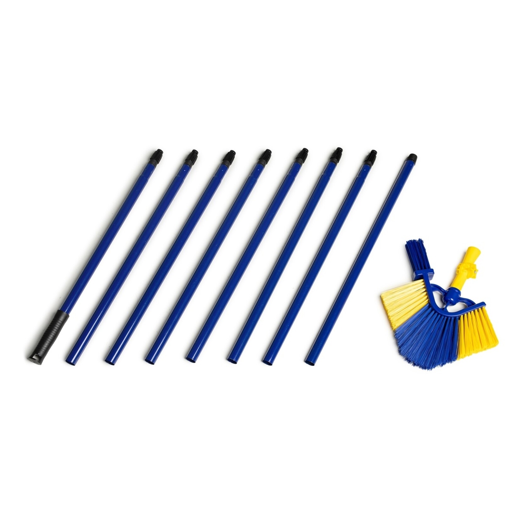 Shine for your daily cleaning Shine Hoek en Dakgootborstel – Verlengbare Bezem – 3,6 Meter
