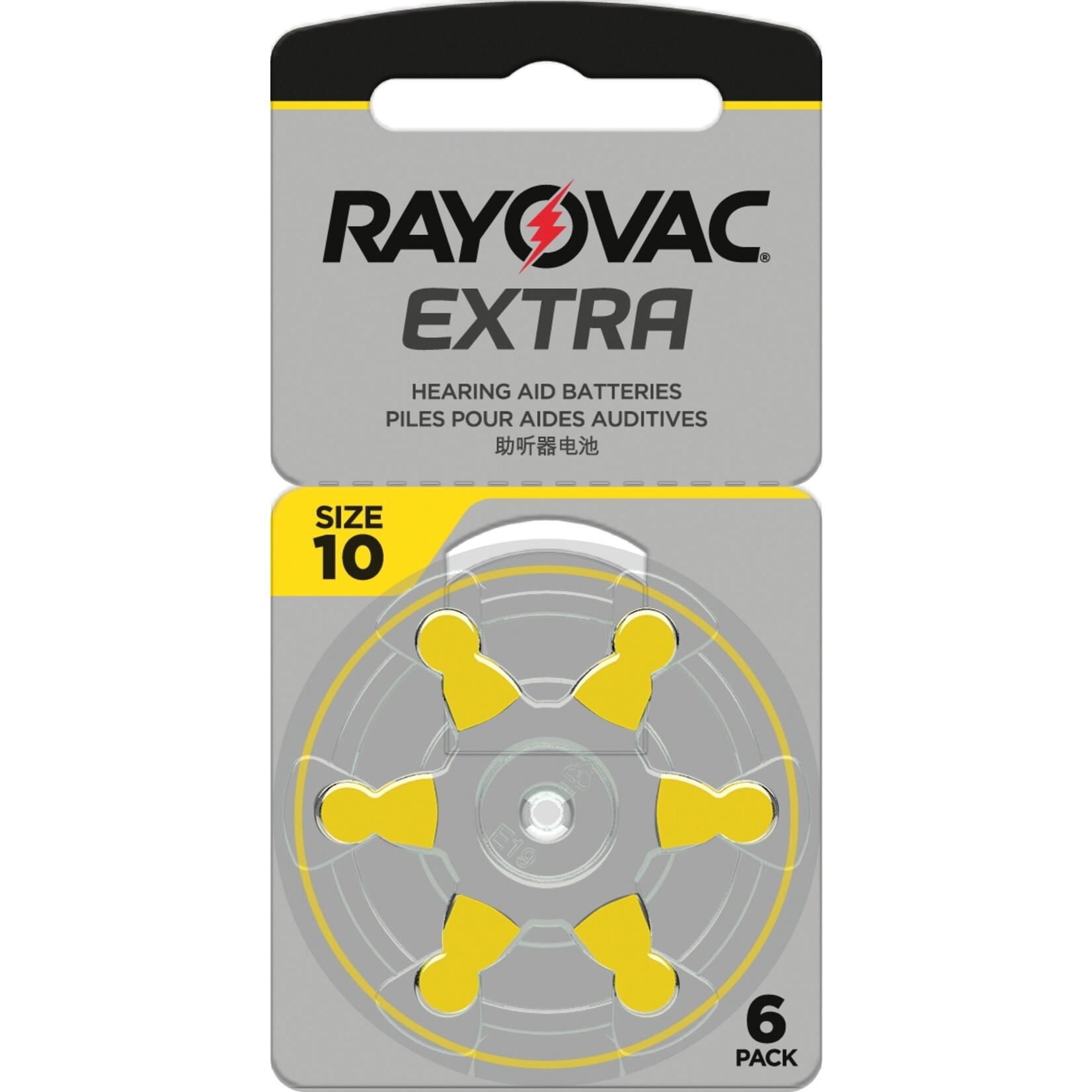 Rayovac Rayovac Extra Hoortoestelbatterijen – Gehoorbatterijen - 60 Stuks - R675