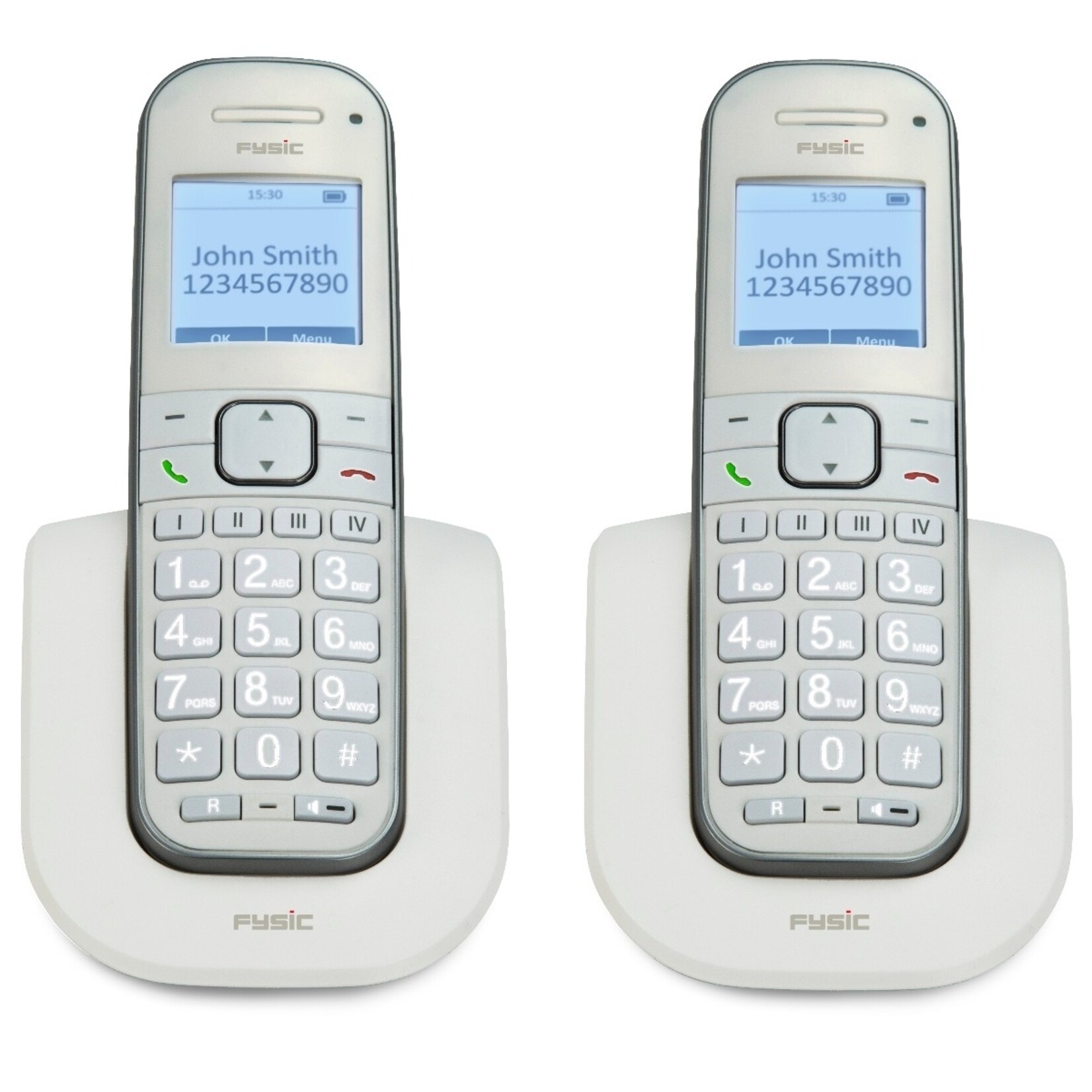 Fysic Fysic FX-9000 Draadloze DECT Duo Telefoon Set
