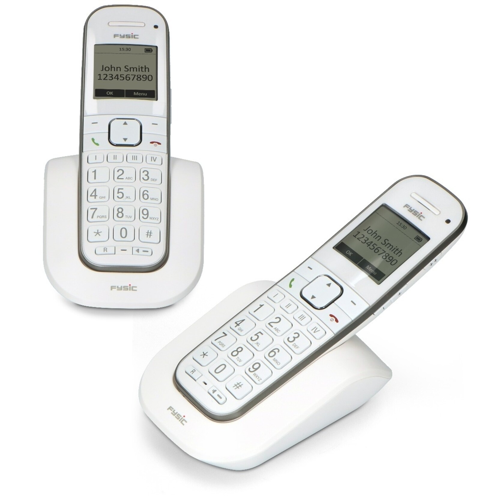 Fysic Fysic FX-9000 Draadloze DECT Duo Telefoon Set