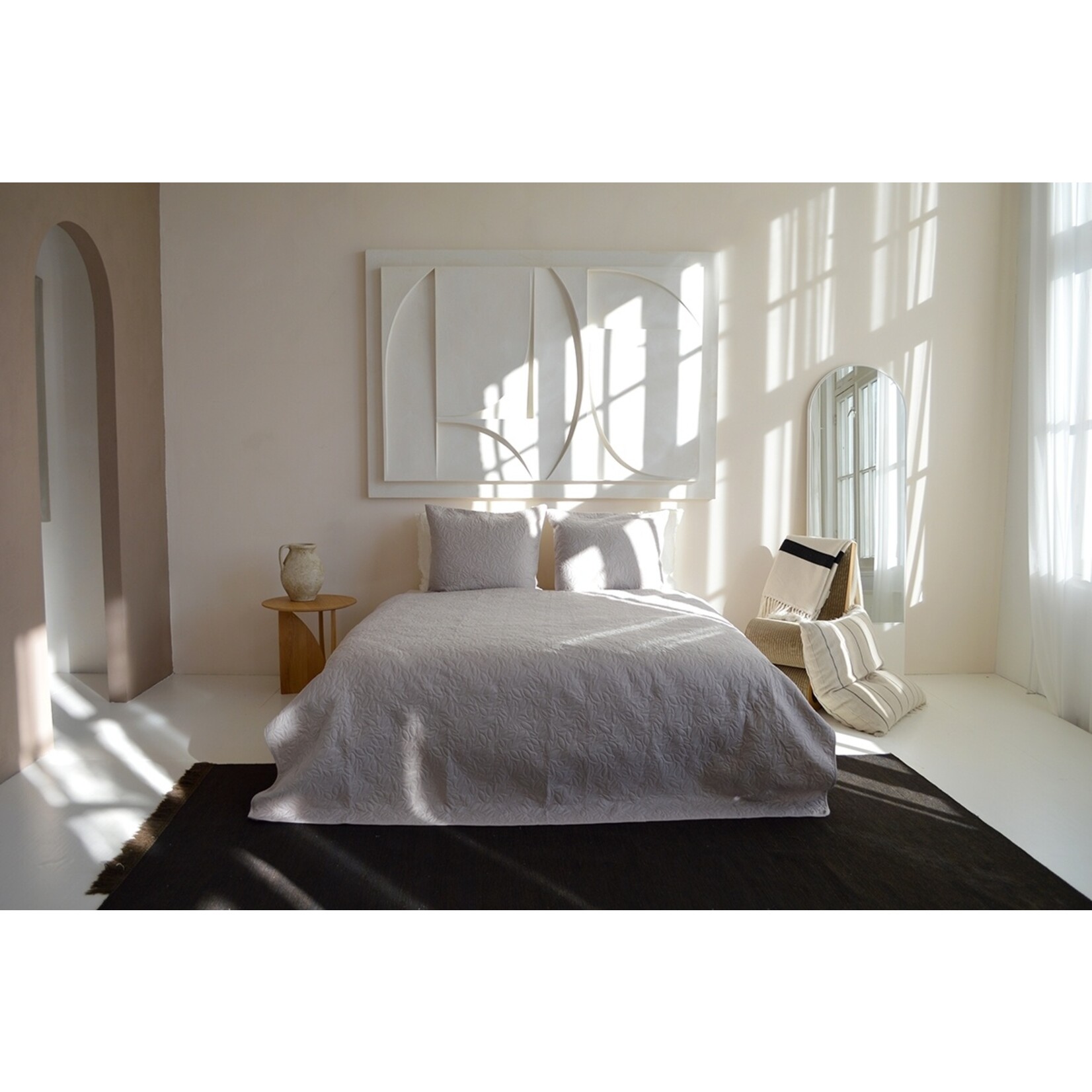 Zydante Home Zydante Bedsprei met 2 Hoezen - 220x240 cm + 60x70 cm