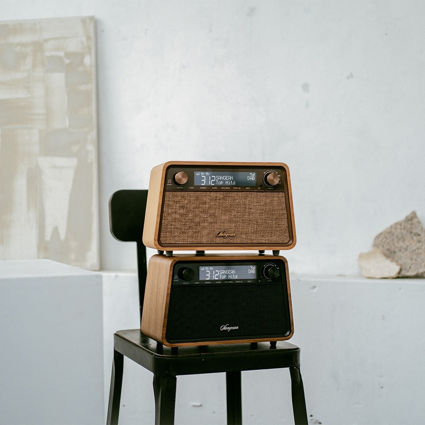 Sangean Sangean WR-201D Tafelradio met DAB+, Bluetooth. FM-radio en vele extra's