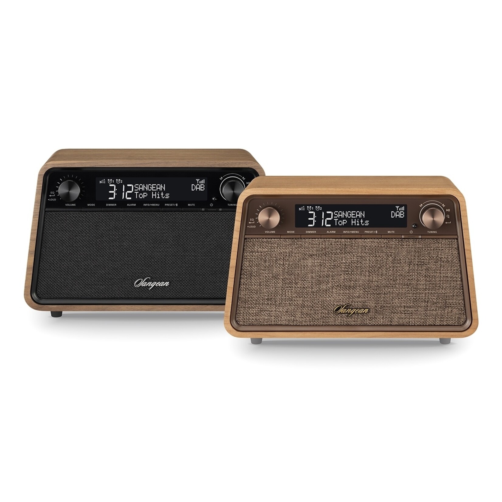 Sangean Sangean WR-201D Tafelradio met DAB+, Bluetooth. FM-radio en vele extra's