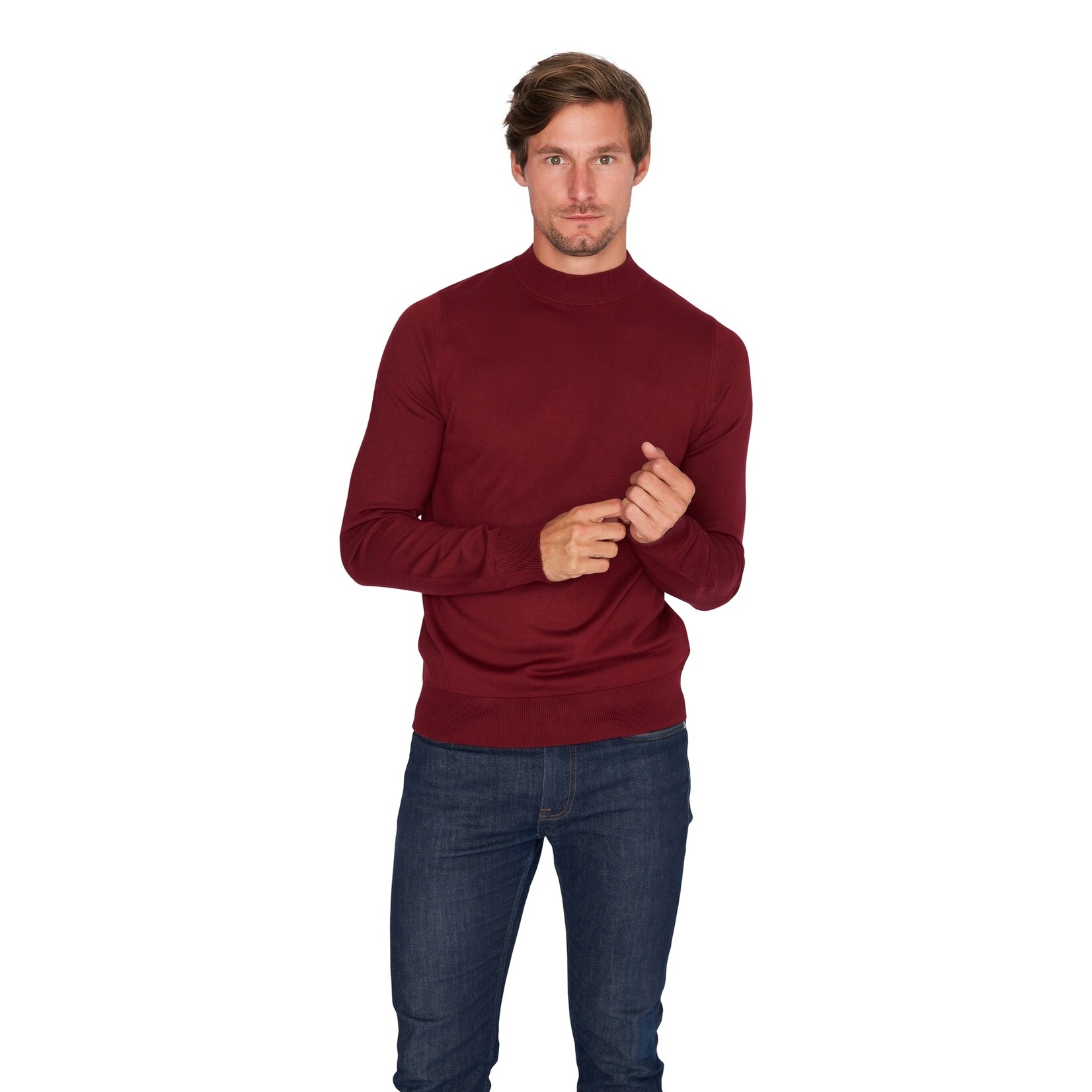 Mario Russo Mario Russo Turtle Neck Coltrui met Stretch