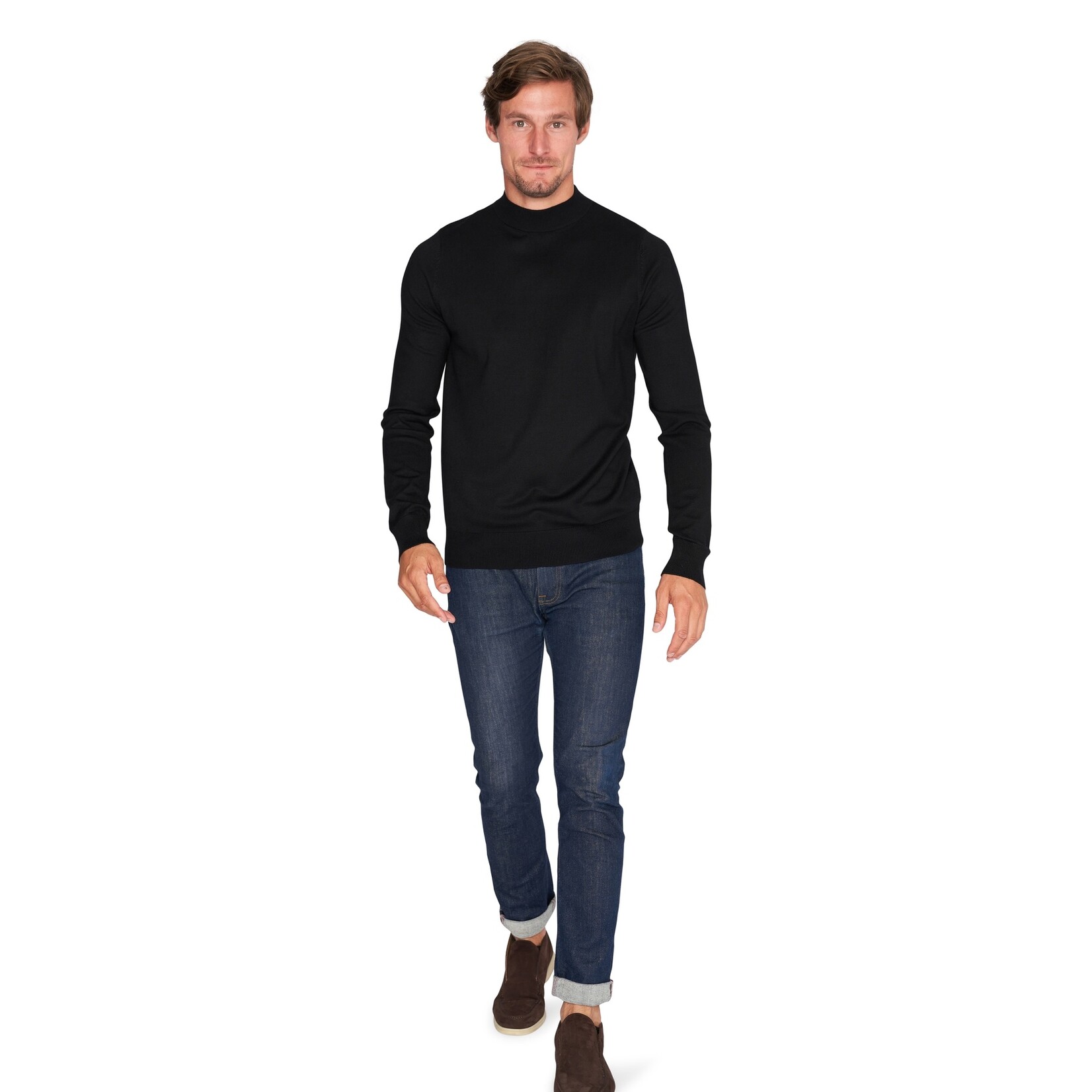 Mario Russo Mario Russo Turtle Neck Coltrui met Stretch