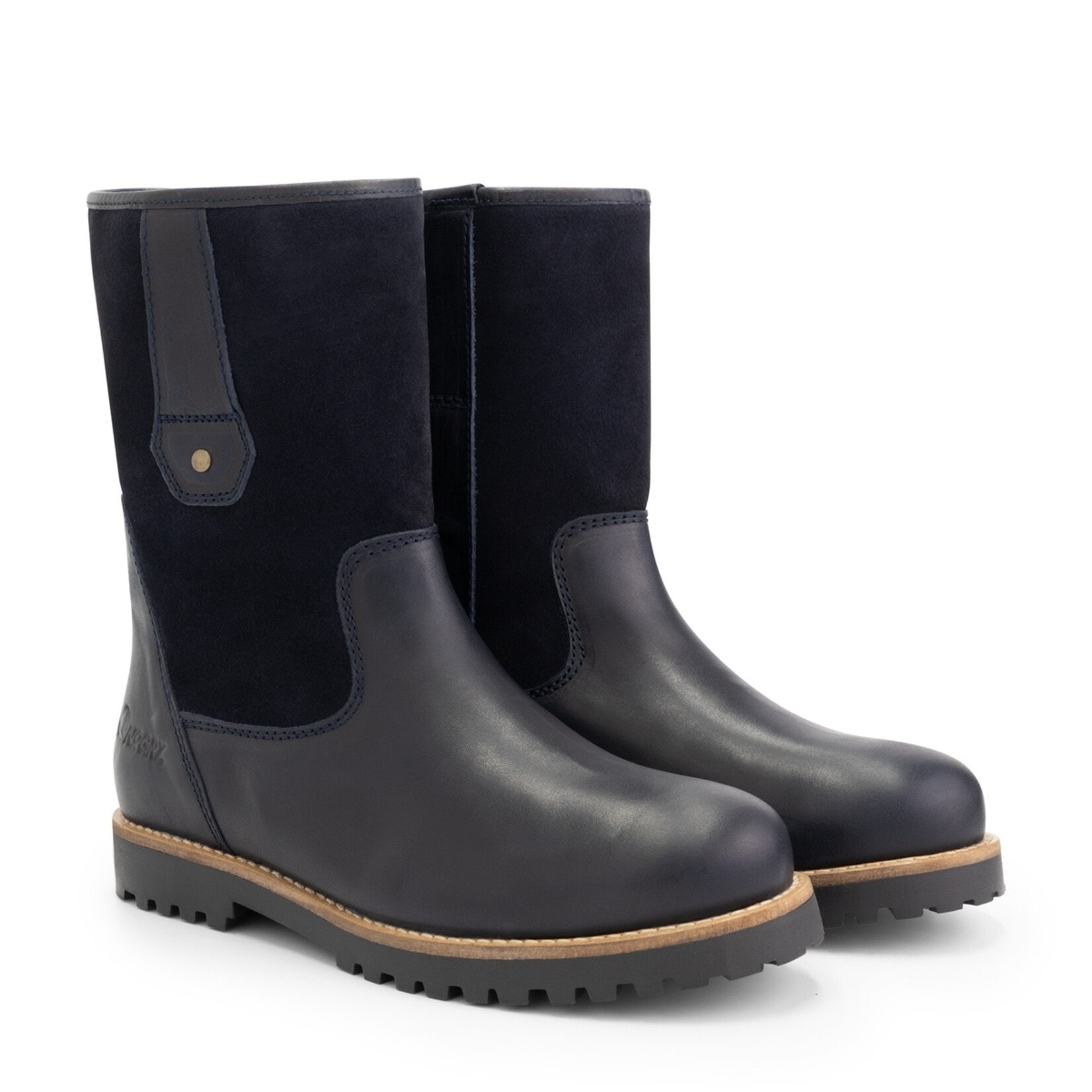 NoGRZ NoGRZ R. Cassels Halfhoge Laarzen voor Dames - 100% Leer