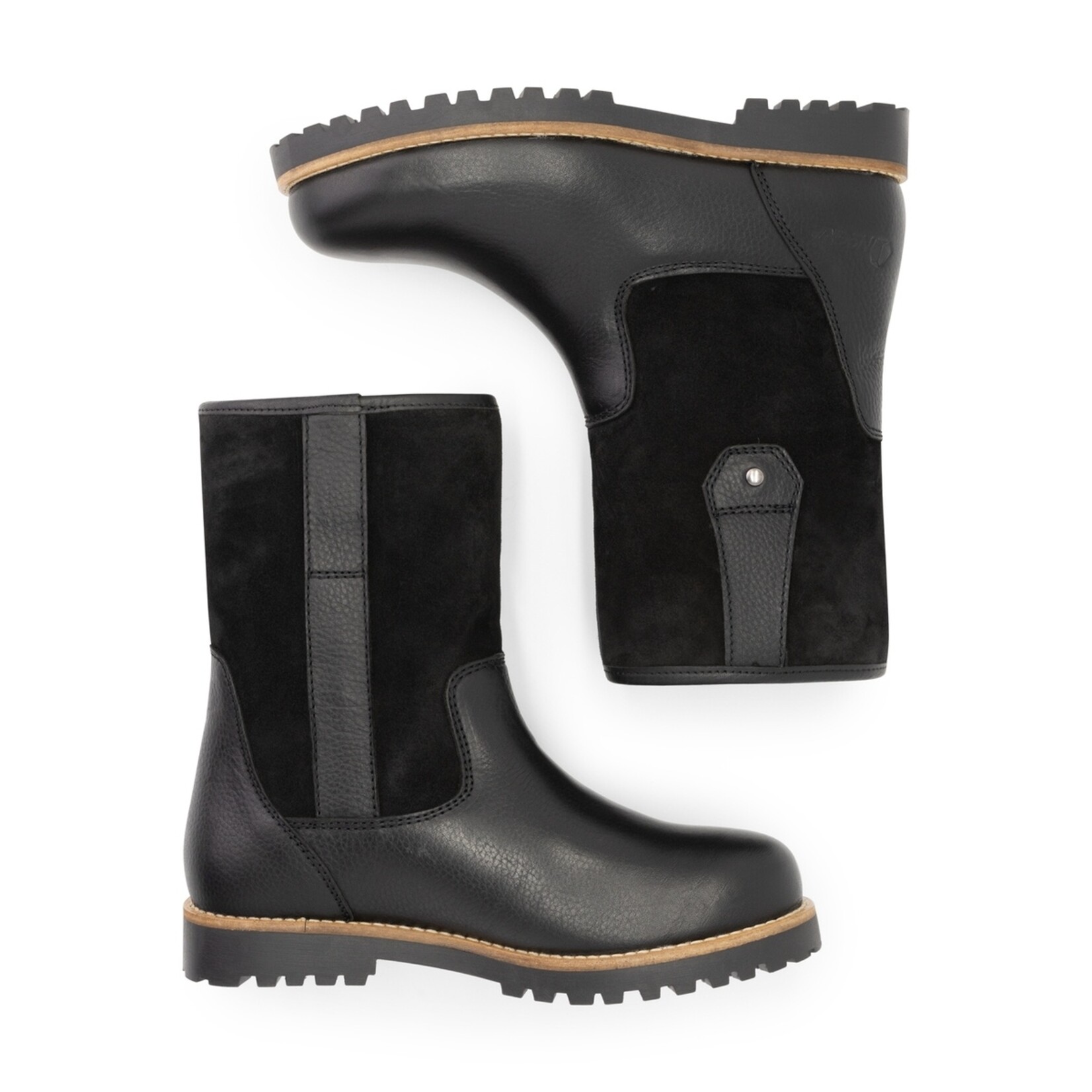 NoGRZ NoGRZ R. Cassels Halfhoge Laarzen voor Dames - 100% Leer