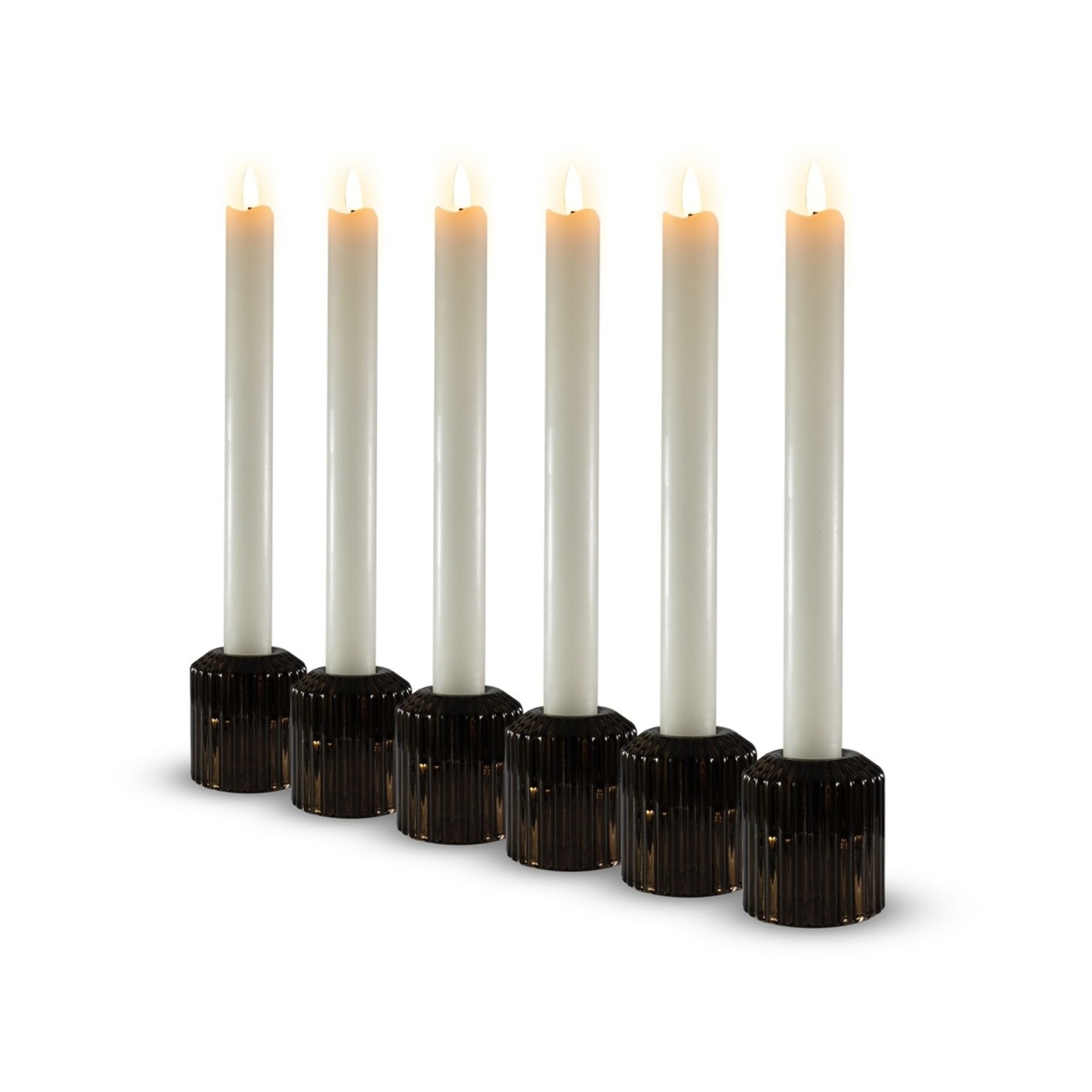 FlinQ FlinQ LED Taper Candles LED Dinerkaarsen - Set van 6 Stuks