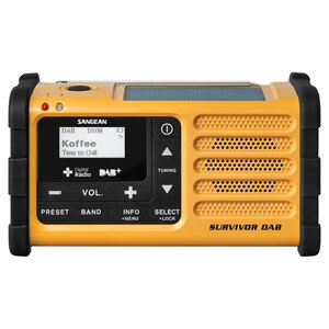 Sangean Sangean MMR-88DAB Survivor DAB+/FM Noodradio met Oplaadbare Batterij