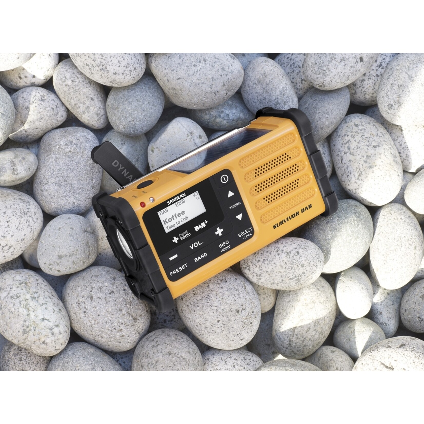 Sangean Sangean MMR-88DAB Survivor DAB+/FM Noodradio met Oplaadbare Batterij