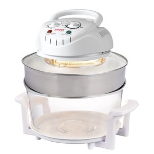 BROCK Electronics Brock HO 1701 WH Halogeenoven - Heteluchtoven met Grill - 17 Liter
