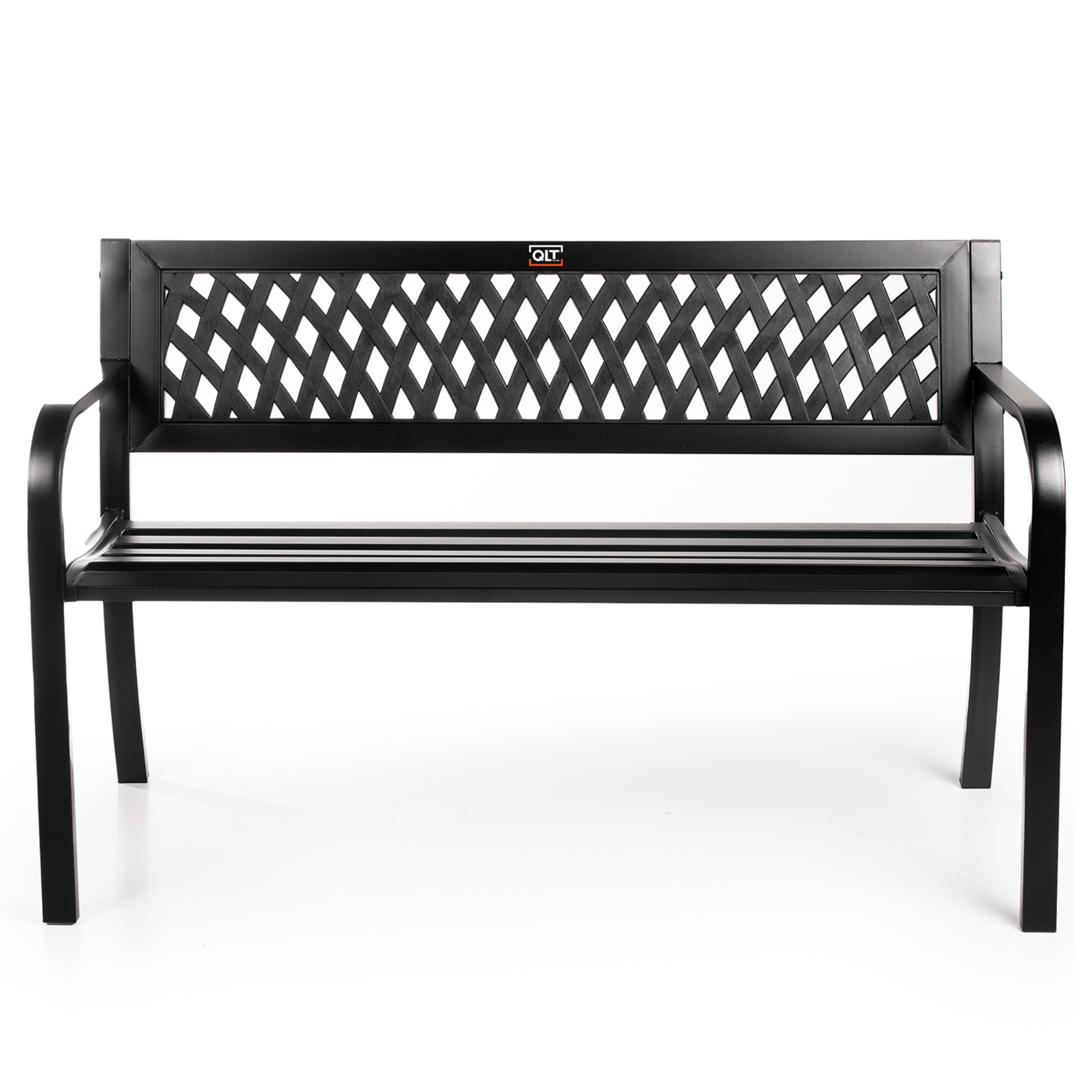 QLT No Less QLT Stalen Tuinbank met Hoes voor 2 Personen – Ergonomisch
