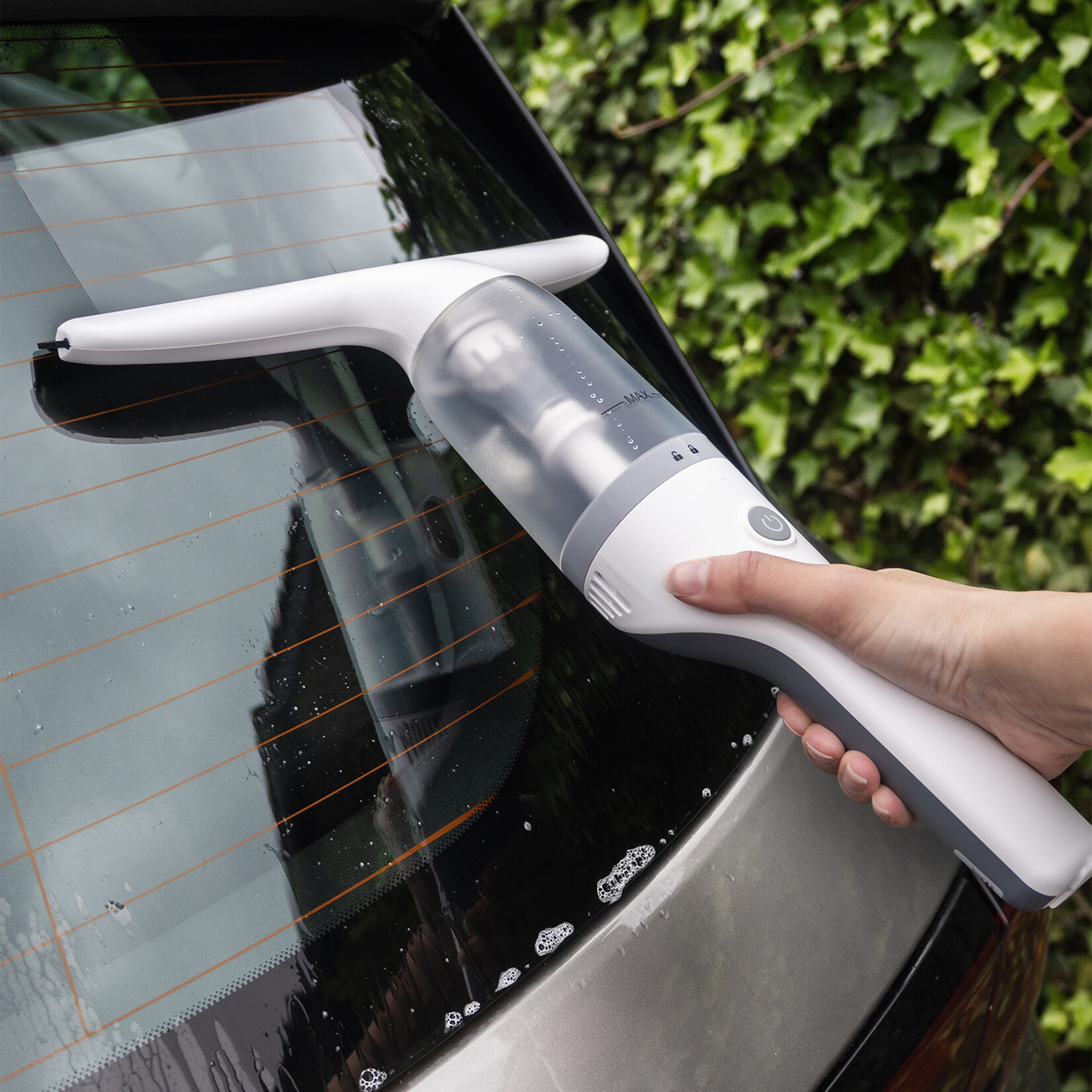 BREND BREND BR-2218 Elektrische Raamwisser en Sprayfles - Ramenwasser met Zuigsysteem
