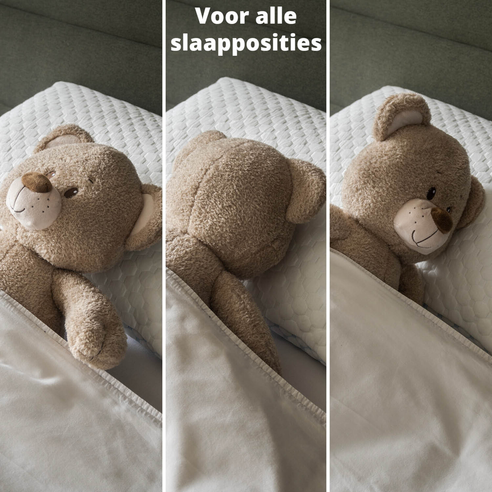 BREND BREND BR-2215 CloudComfort Hoofdkussen voor alle Slaapposities – Memory Foam