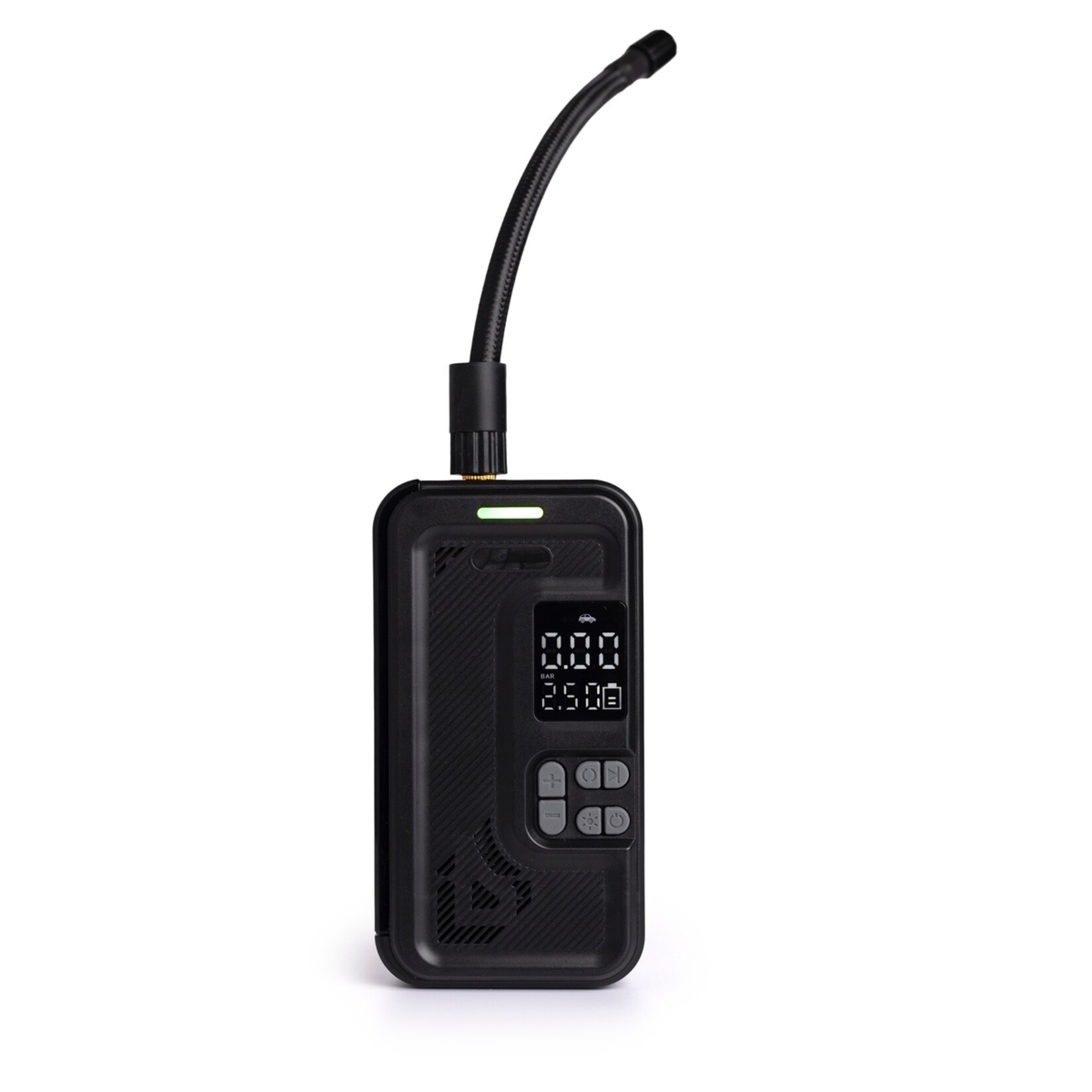 QLT No Less QLT Luchtcompressor met Opbergvak – Draadloos, mAh Batterij en 150 PSI