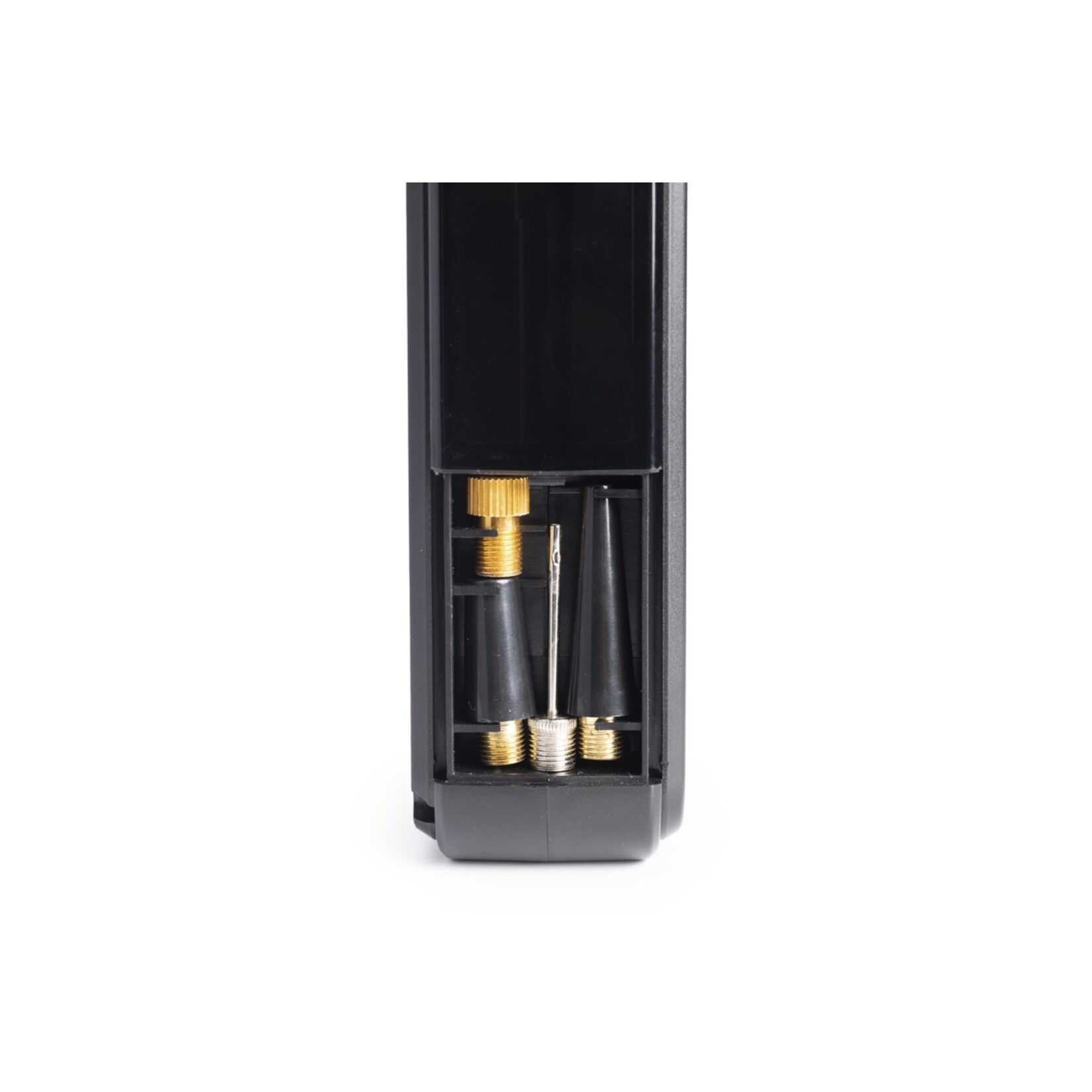 QLT No Less QLT Luchtcompressor met Opbergvak – Draadloos, mAh Batterij en 150 PSI
