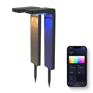 FlinQ FlinQ Smart Outdoor Gaia 2 Draadloze Buitenlampen op Zonne-energie met App
