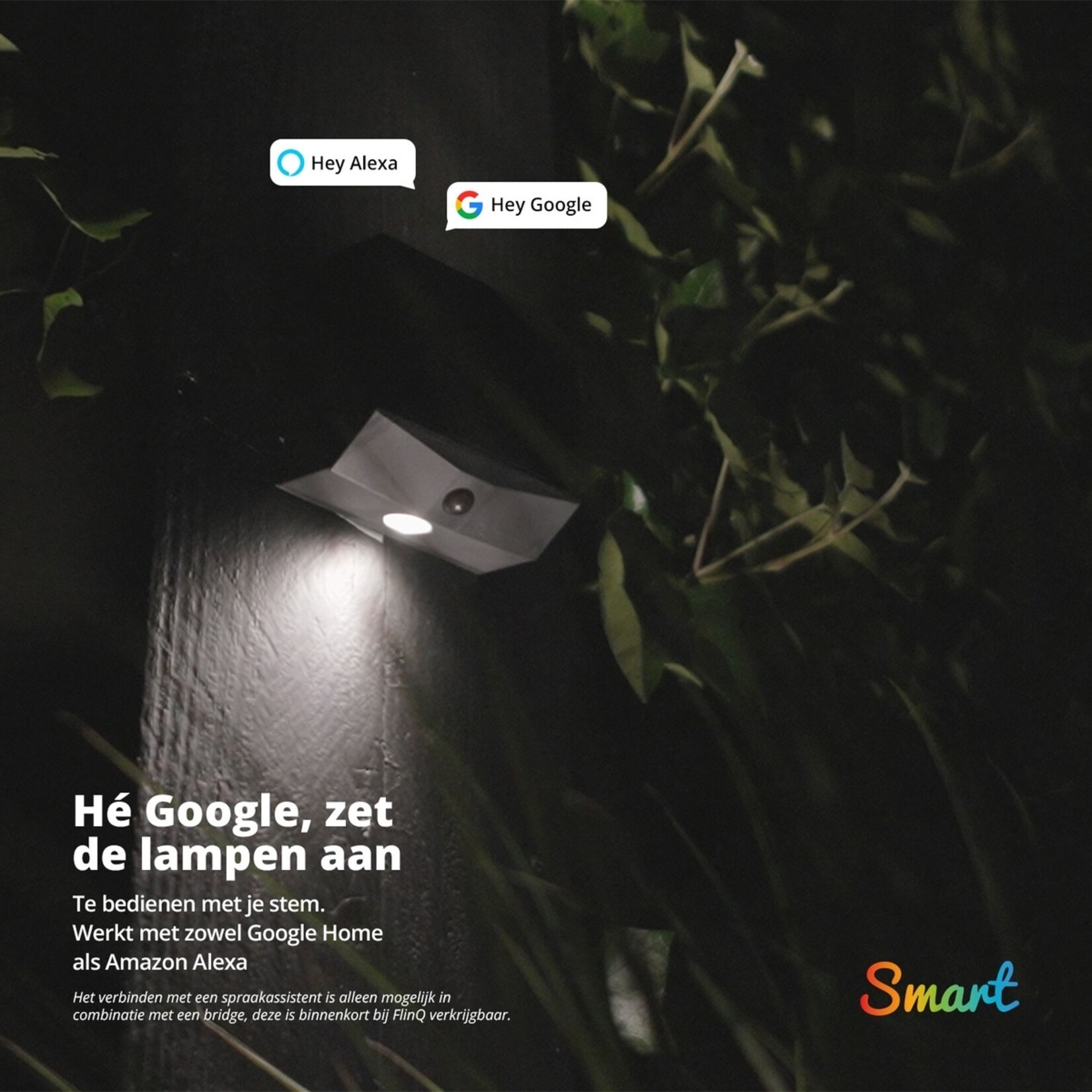 FlinQ FlinQ Orion Slimme Buitenlamp op Zonne-energie met App-bediening
