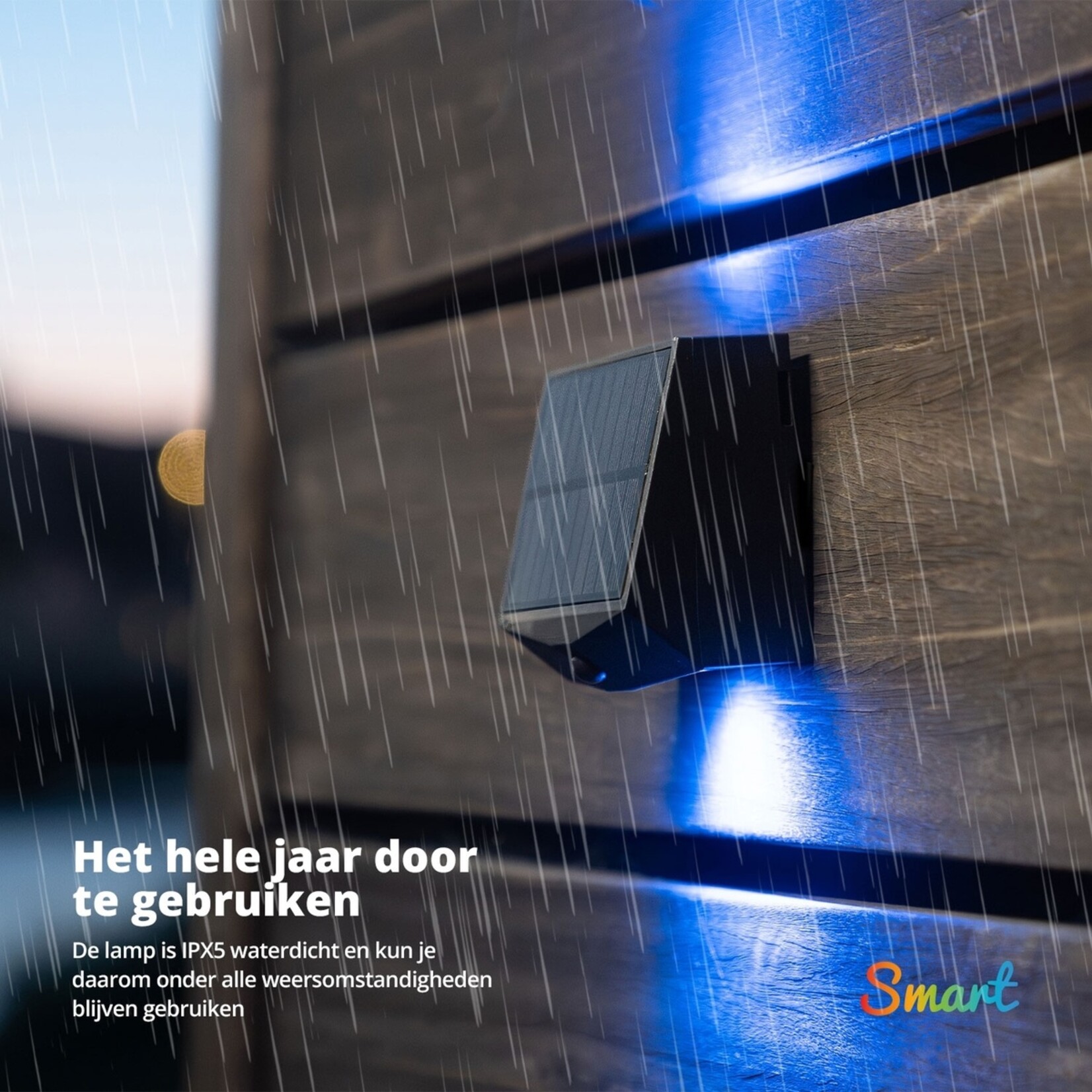 FlinQ FlinQ Orion Slimme Buitenlamp op Zonne-energie met App-bediening