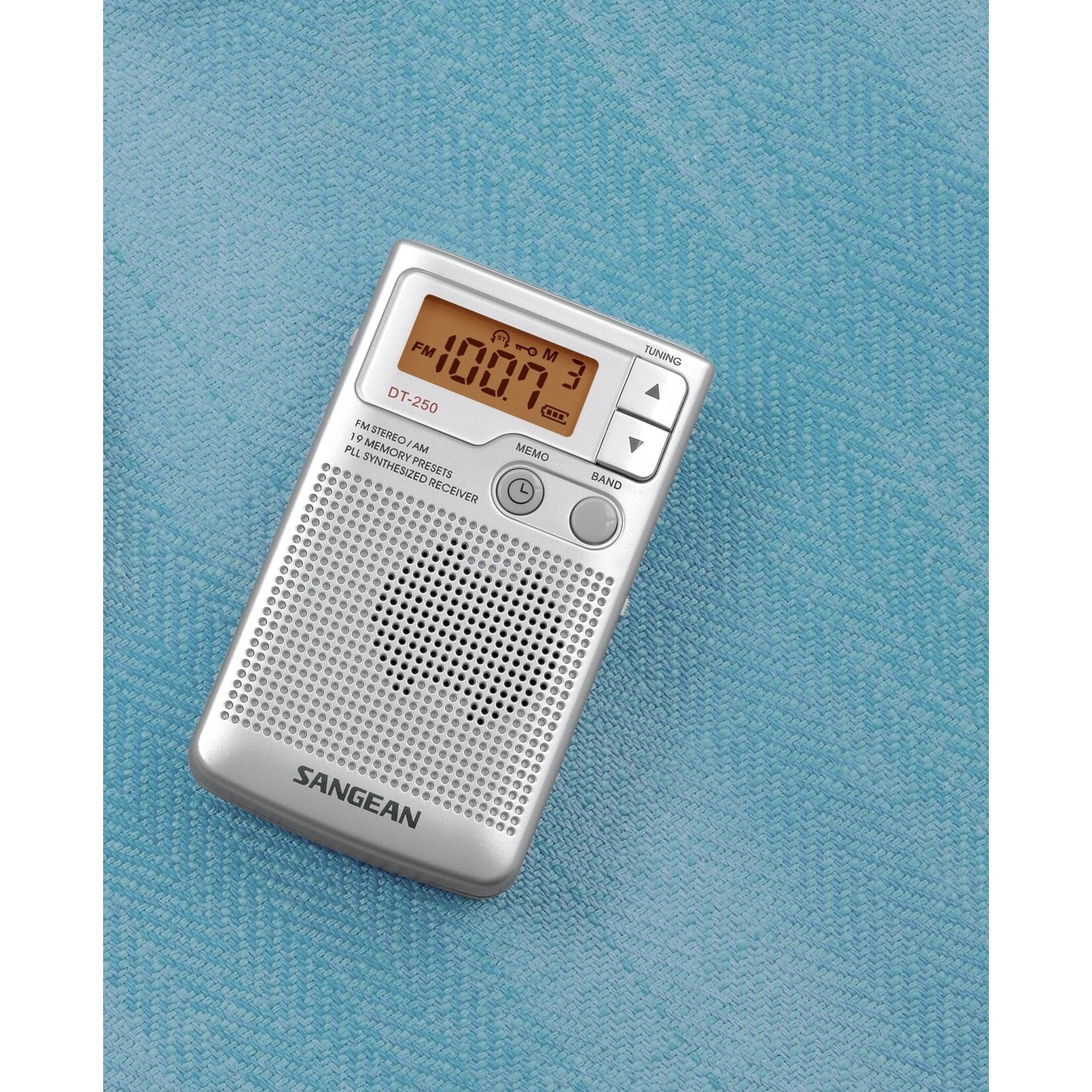 Sangean Sangean DT-250 Pocketradio op Batterijen – AM/FM Stereo Noodradio