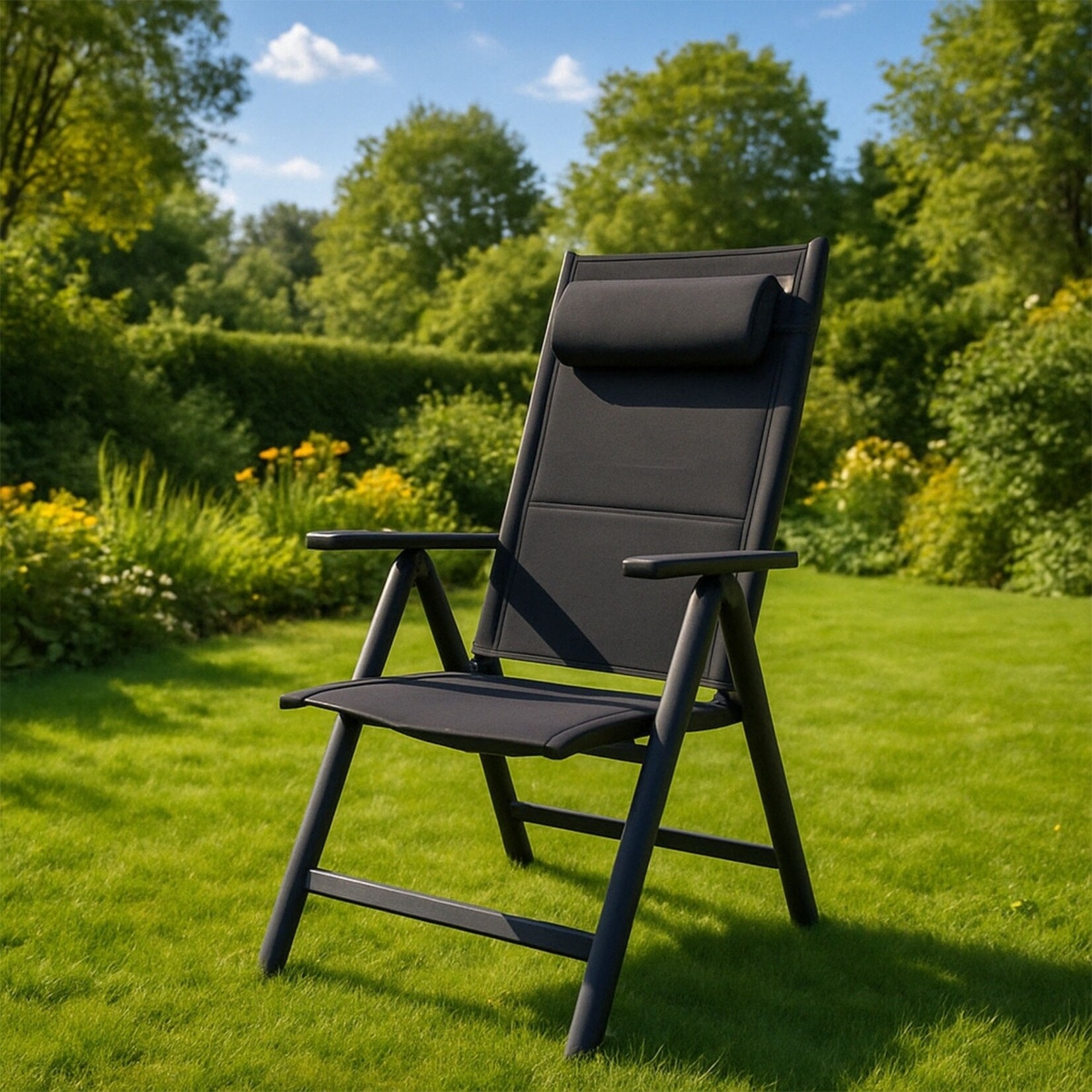 FlinQ FlinQ Vylora Verstelbare Tuinstoelen in 6 Standen – Set van 2