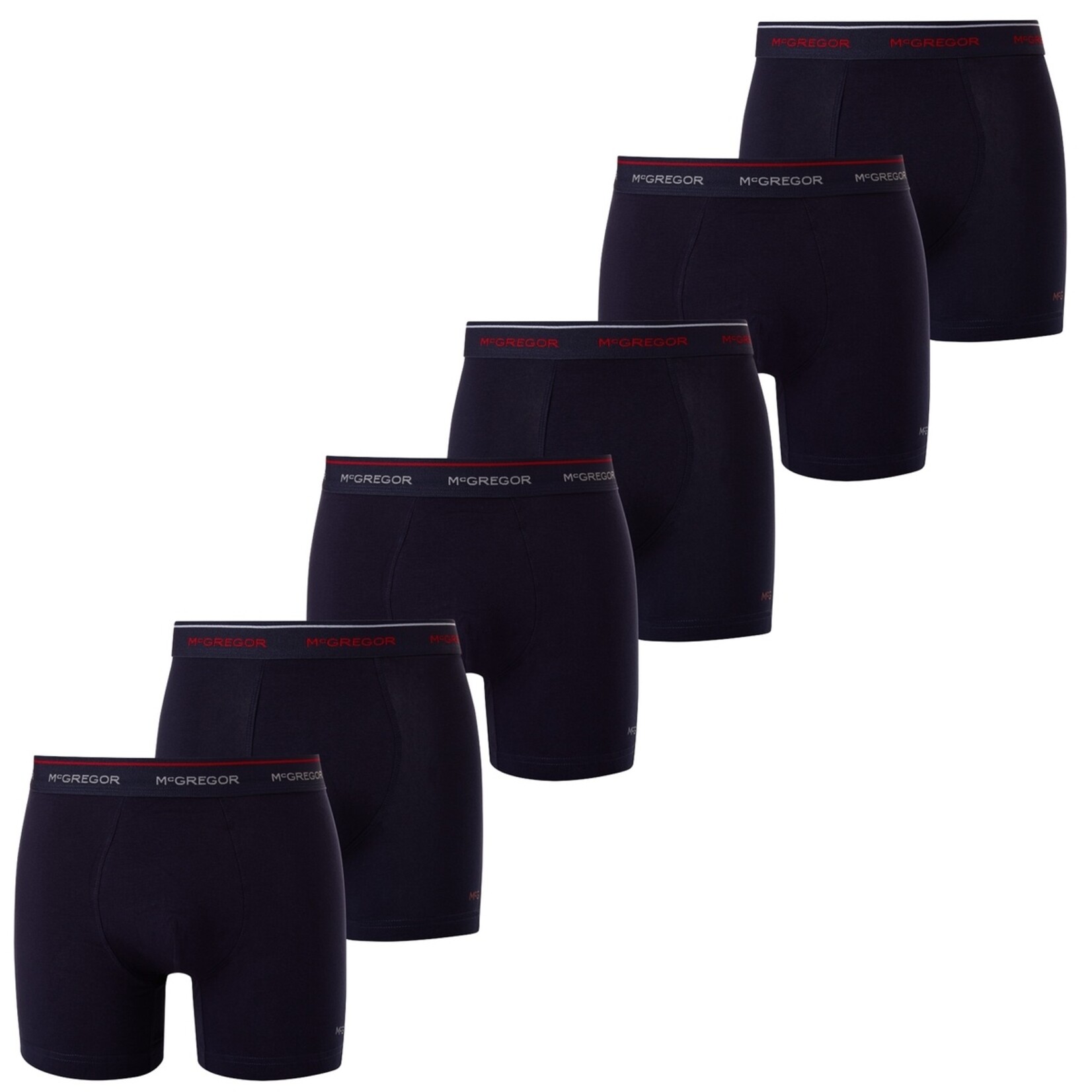 McGregor McGregor Boxershorts voor Heren - Set van 6 Boxers