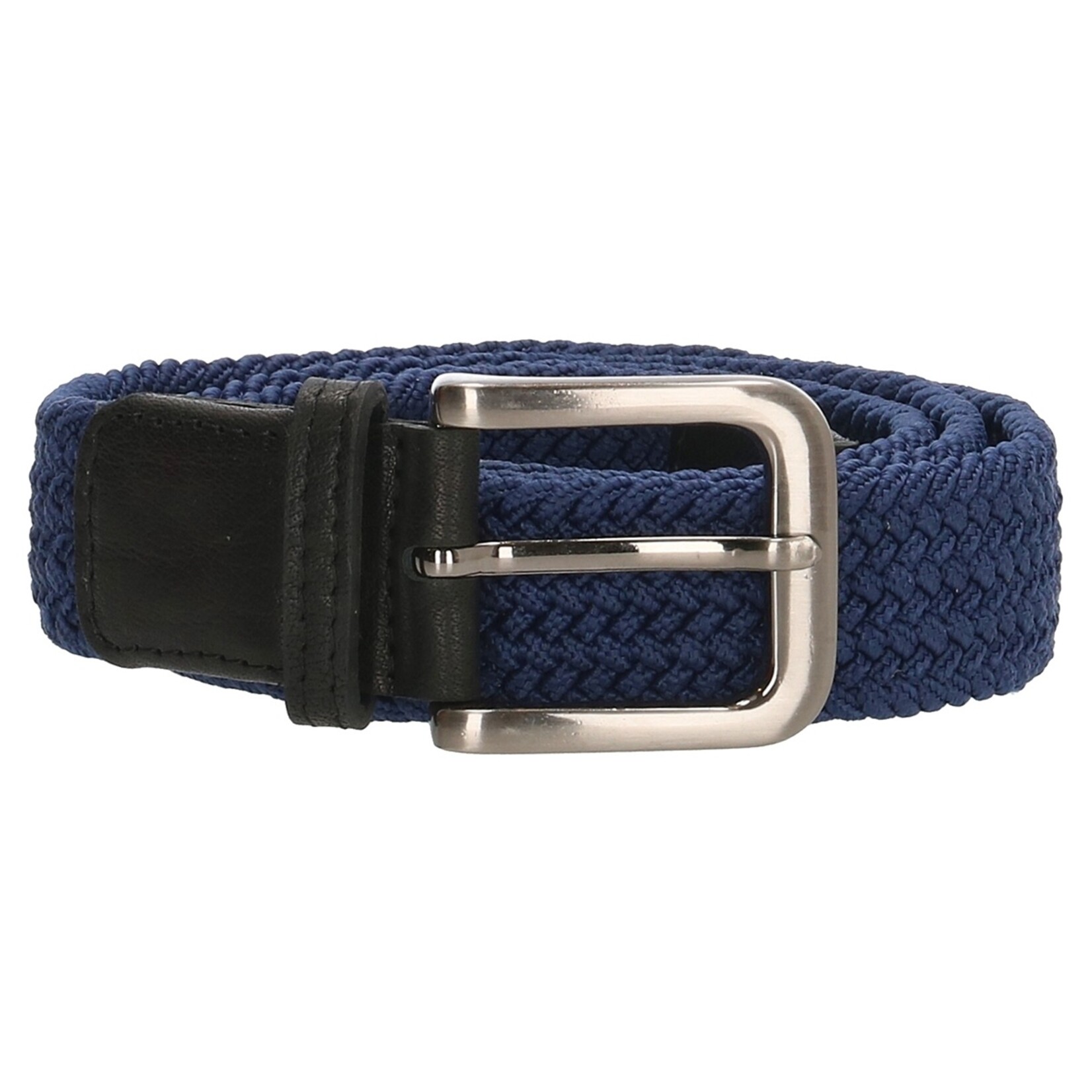 Zenino Zenino Weston Gevlochten Lederen Elastische Riem - Verstelbaar