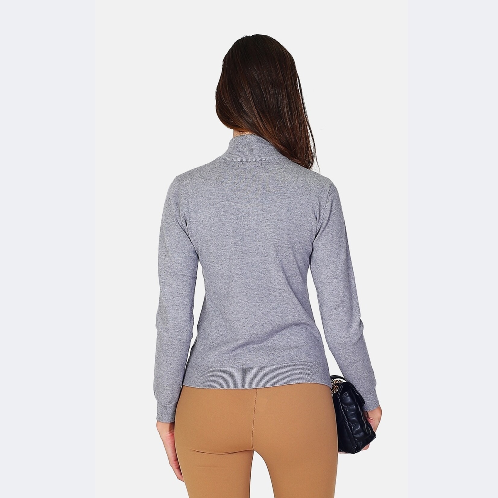 William de Faye William de Faye Zipped Cardigan Vest voor Dames - Kasjmier