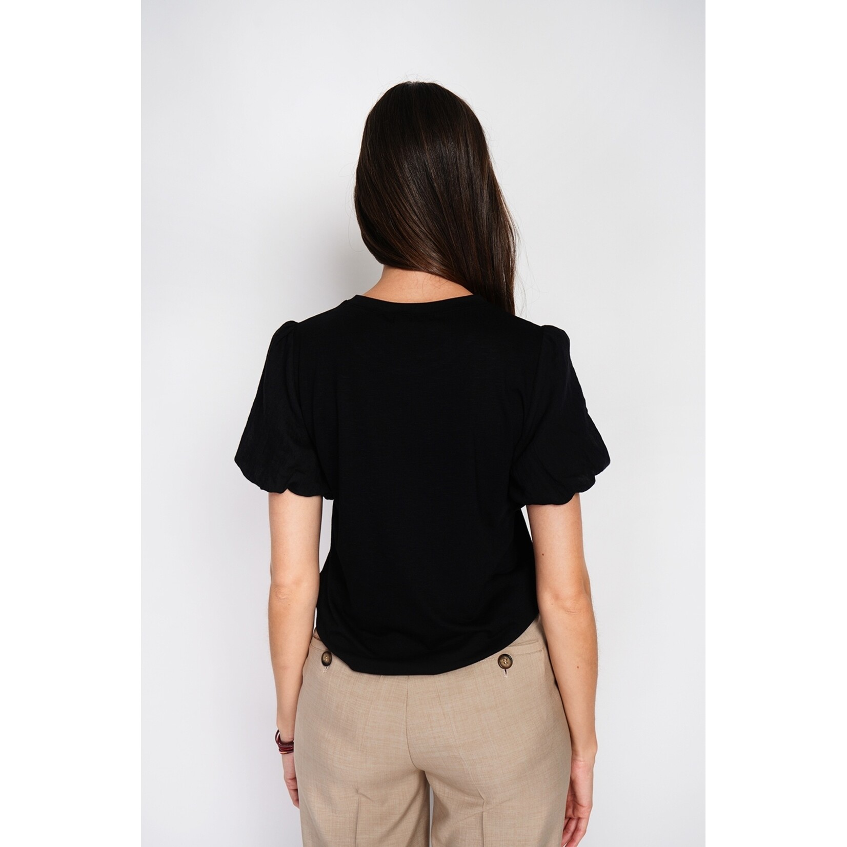 William de Faye William de Faye Short Sleeve Crew Neck T-shirt voor Dames