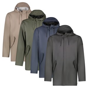 Cars Jeans Cars Jeans Ossy Regenjas voor Heren - Waterafstotend met Capuchon