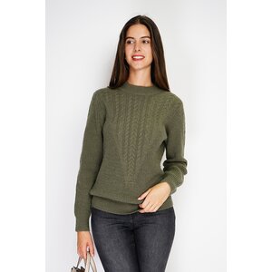 William de Faye William de Faye Damestrui met Ronde Hals - Twist Front Sweater