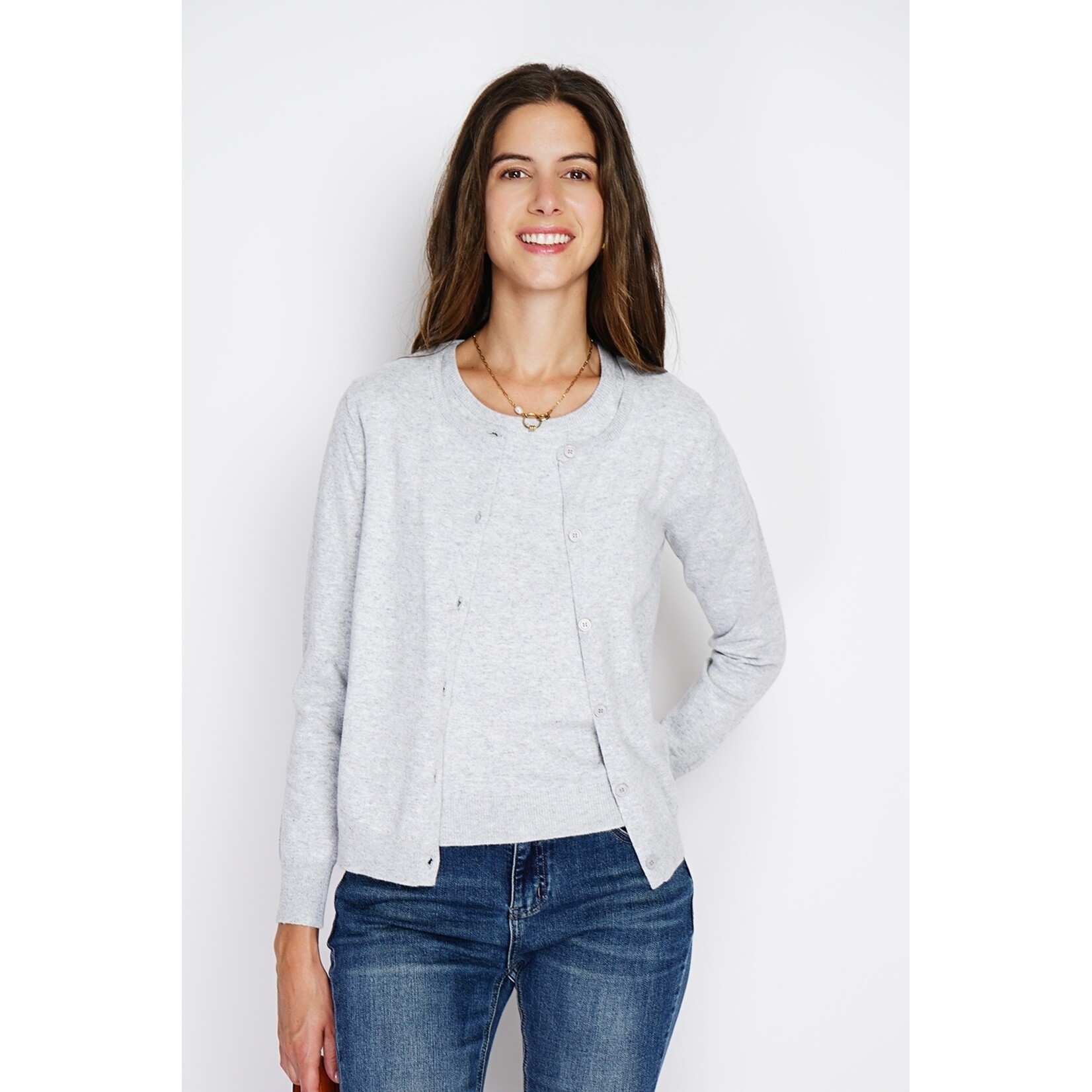 William de Faye William de Faye Twin-set Trui en Vest voor Dames - Met Kasjmier