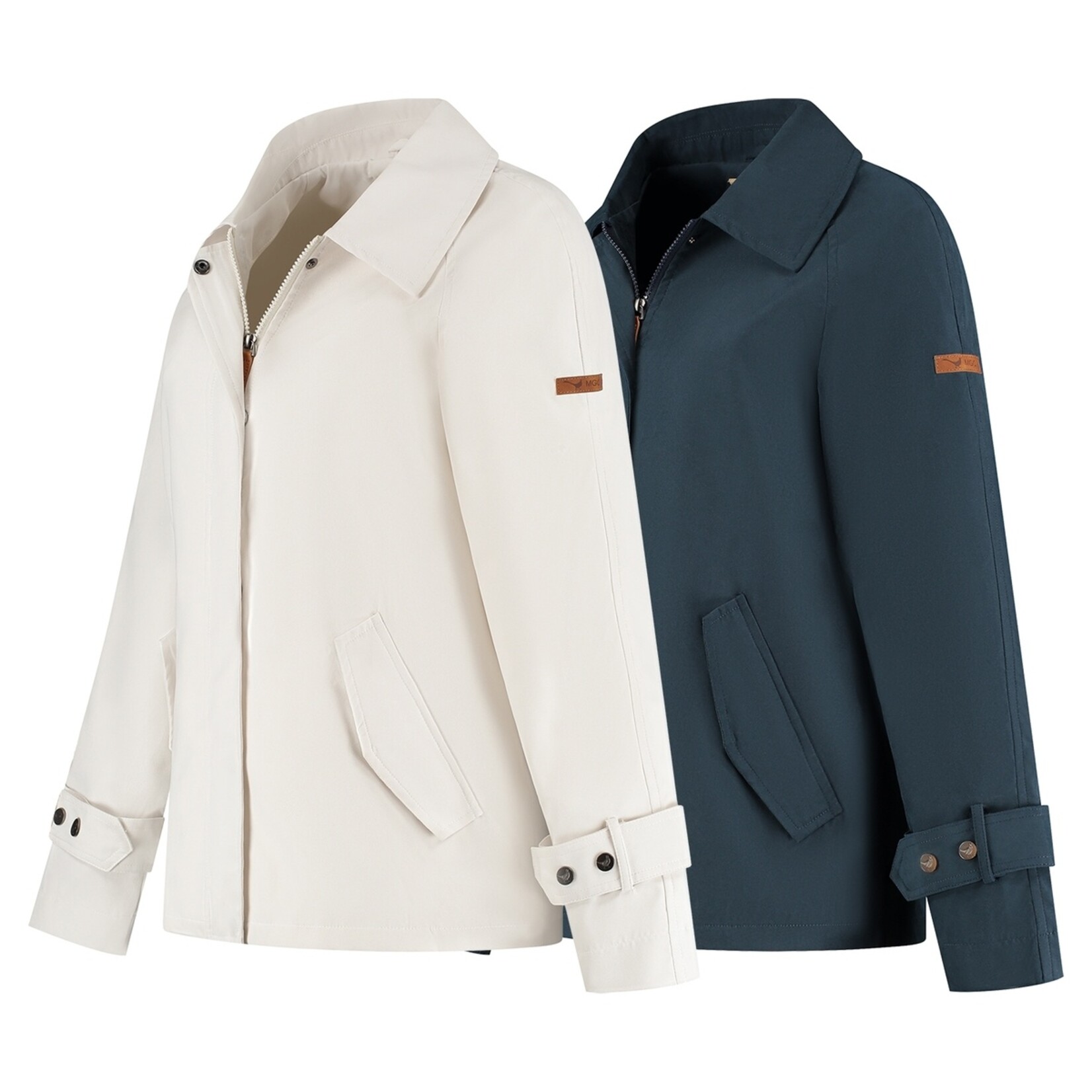 MGO Leisure Wear MGO Leisure Wear Charlie Korte Jas voor Dames - Tussenjas