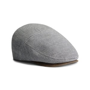 MGO Leisure Wear MGO Crayford Flat Cap Platte Pet - Linnen en Katoen