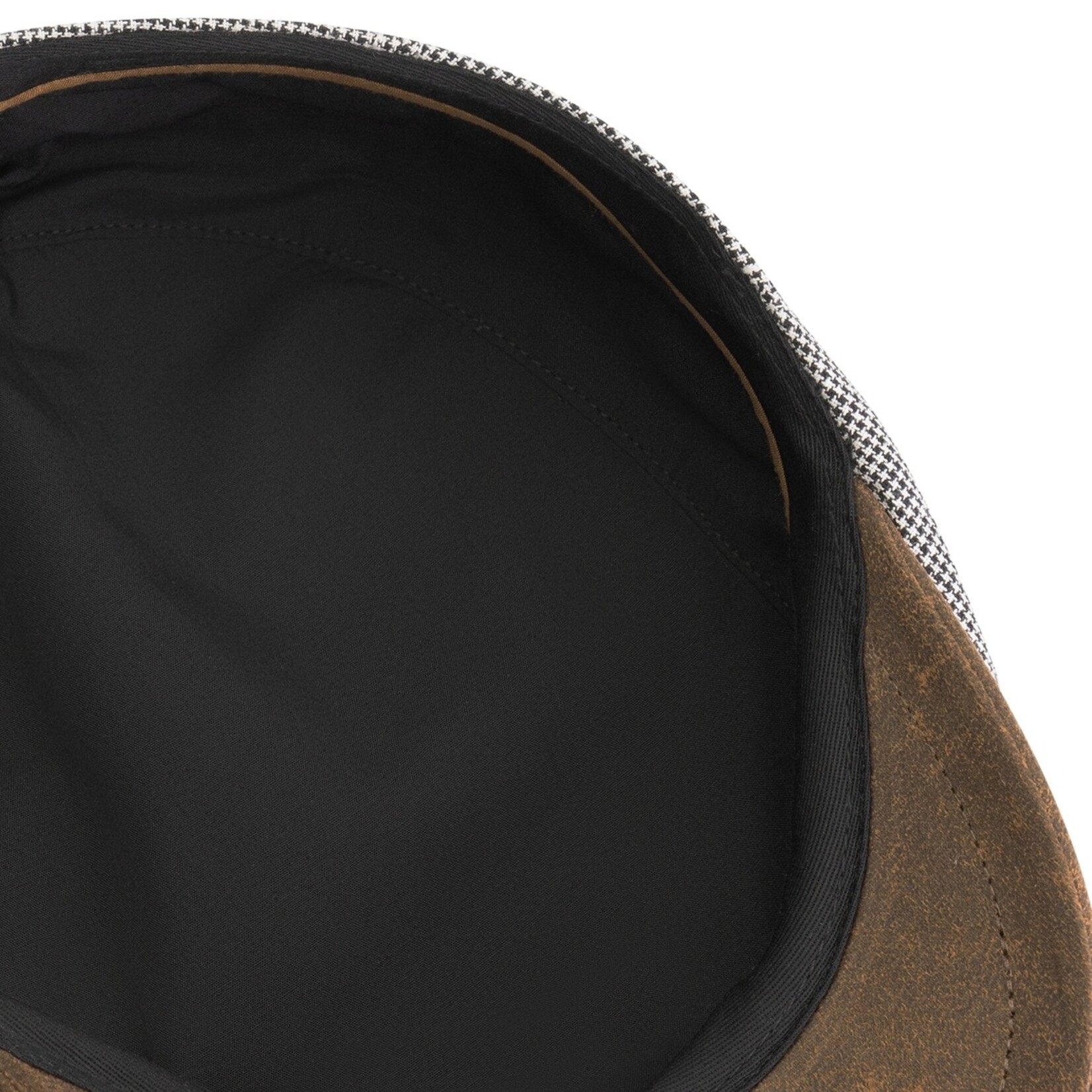 MGO Leisure Wear MGO Crayford Flat Cap Platte Pet - Linnen en Katoen