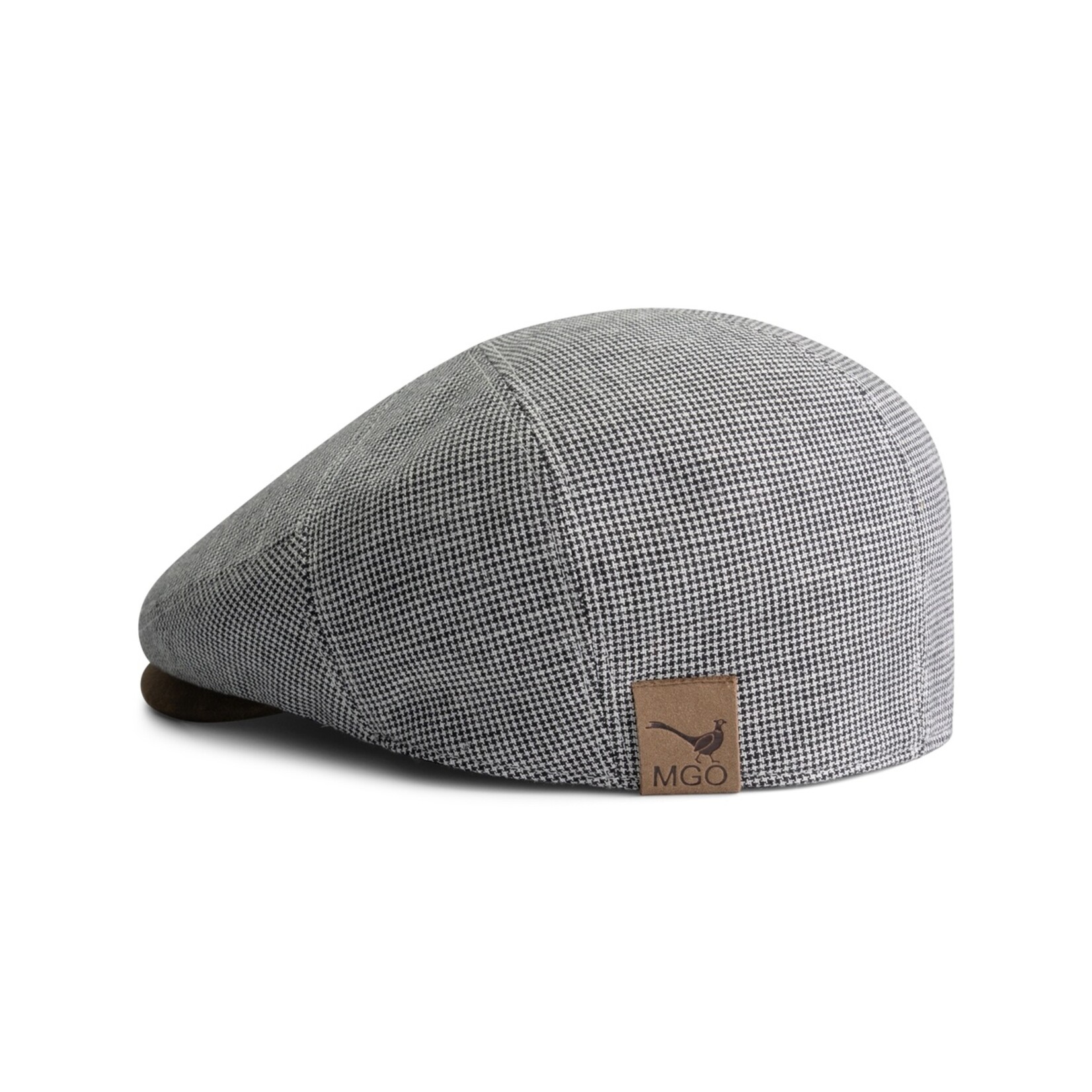 MGO Leisure Wear MGO Crayford Flat Cap Platte Pet - Linnen en Katoen