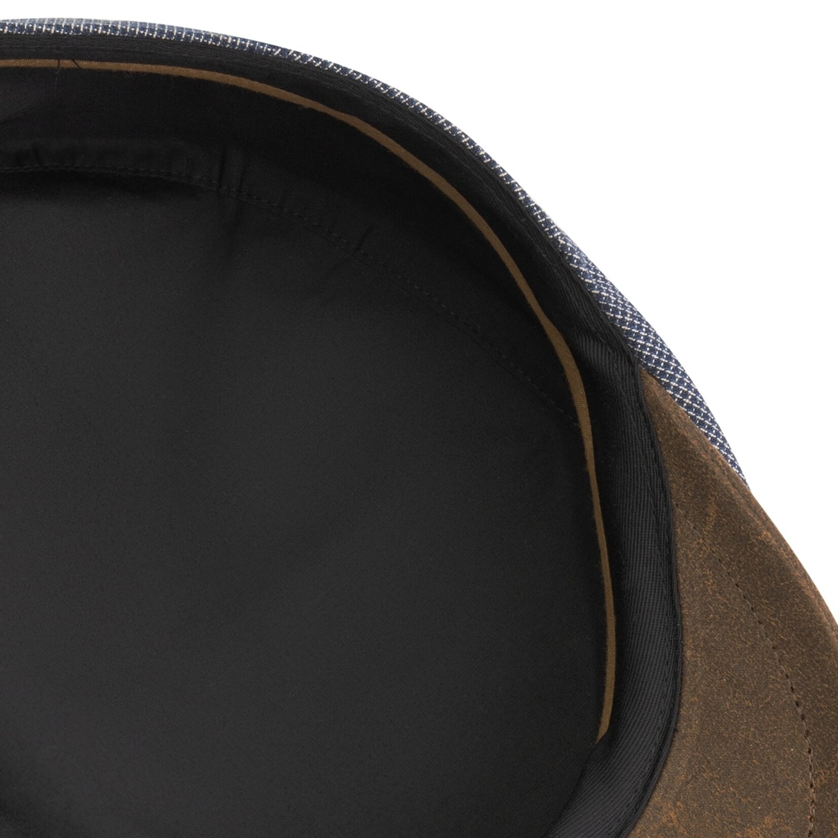 MGO Leisure Wear MGO Crayford Flat Cap Platte Pet - Linnen en Katoen