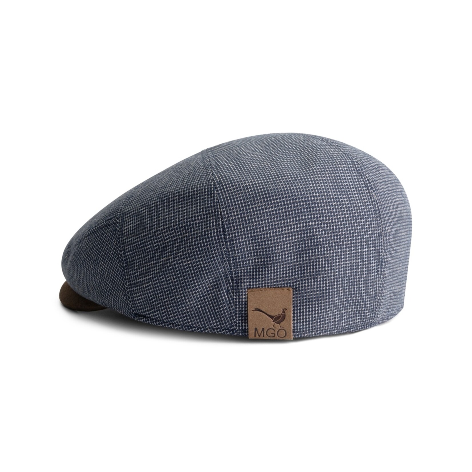 MGO Leisure Wear MGO Crayford Flat Cap Platte Pet - Linnen en Katoen