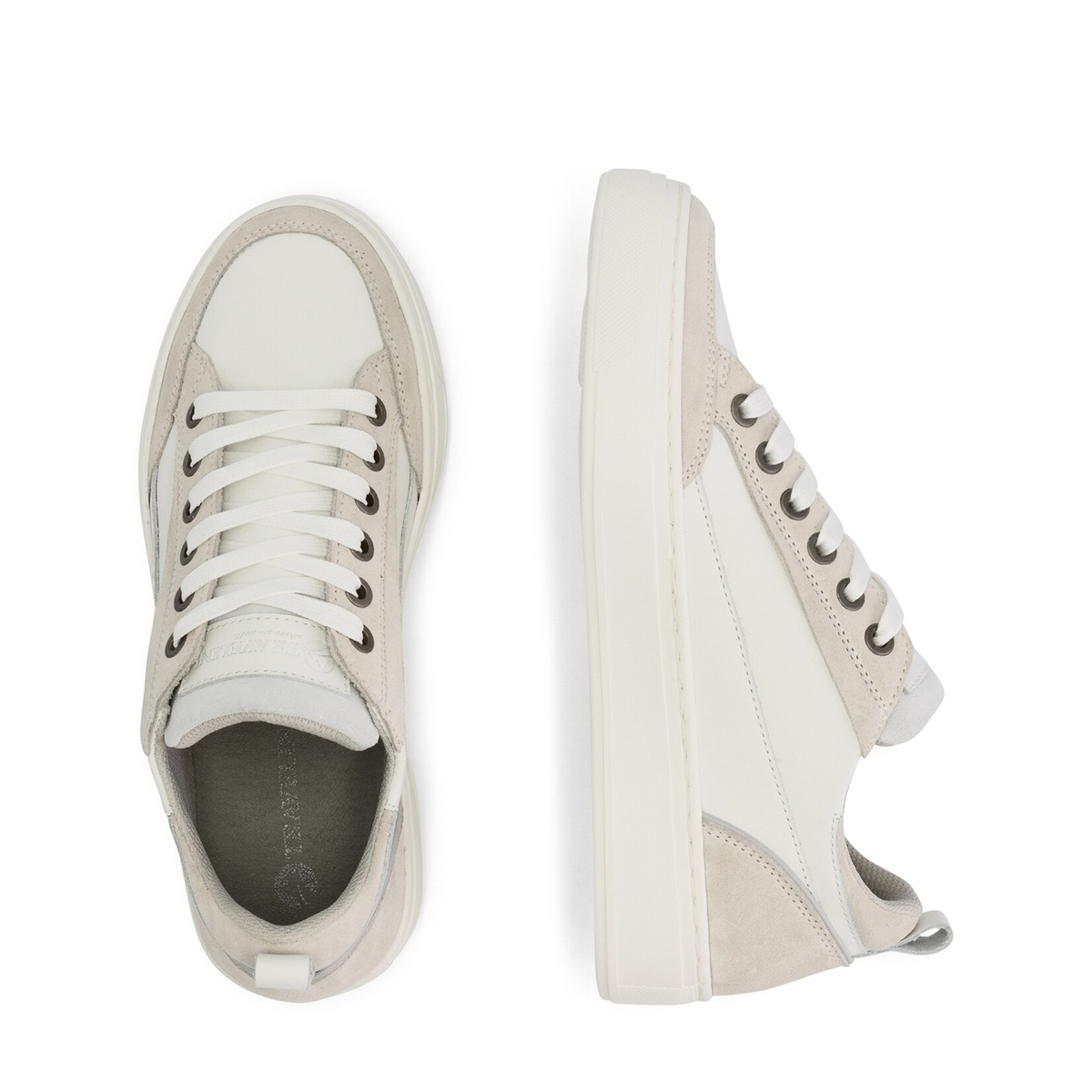 Travelin' Travelin' Caris Sneakers voor Dames - Uitneembaar Voetbed