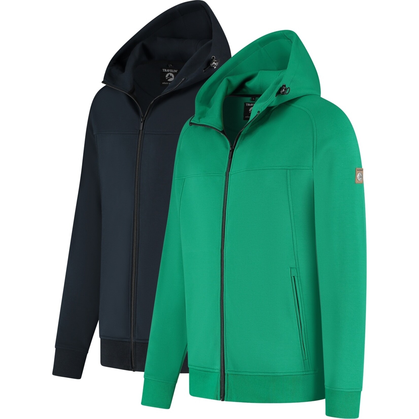 Travelin' Travelin’ Soren Vest voor Heren met Capuchon