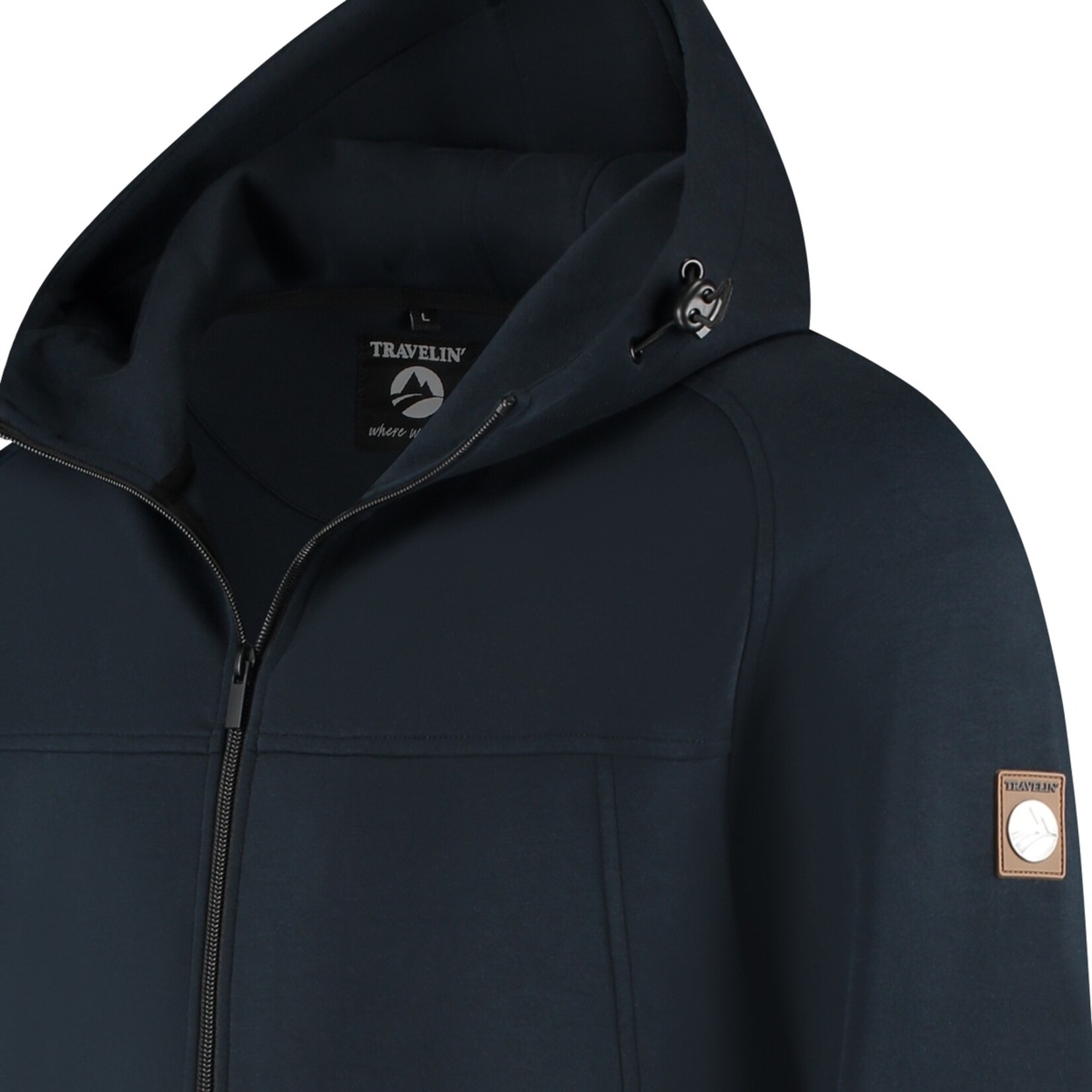 Travelin' Travelin’ Soren Vest voor Heren met Capuchon