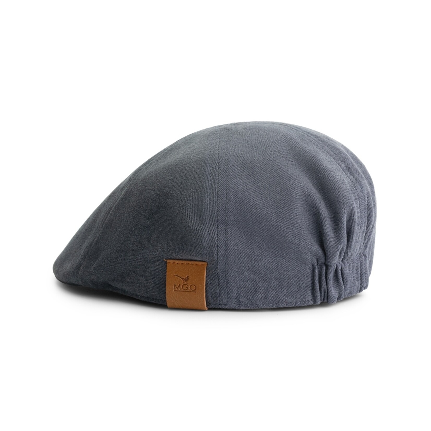 MGO Leisure Wear MGO Bourne Uni Flat Cap - Platte Pet met Elastische Band
