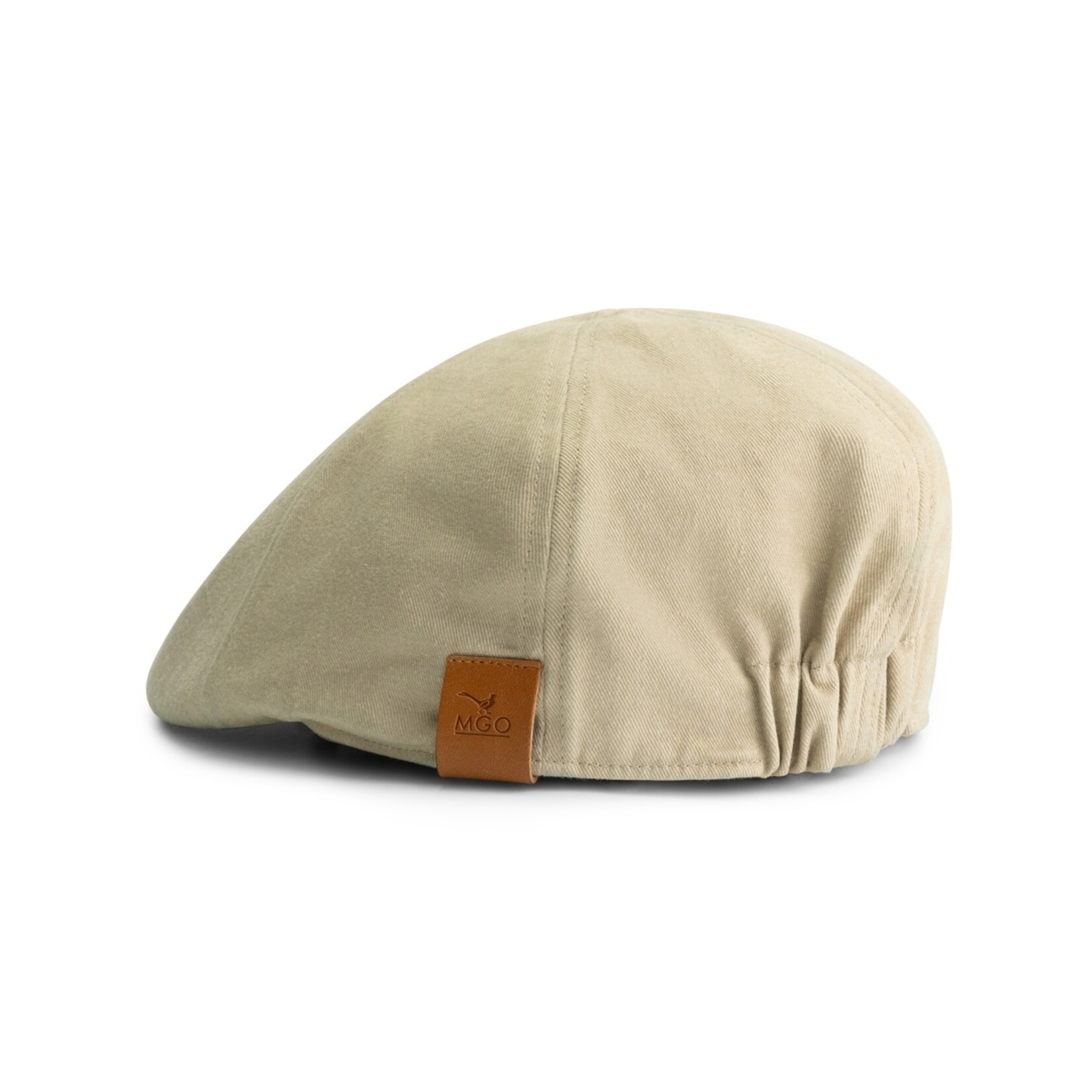 MGO Leisure Wear MGO Bourne Uni Flat Cap - Platte Pet met Elastische Band